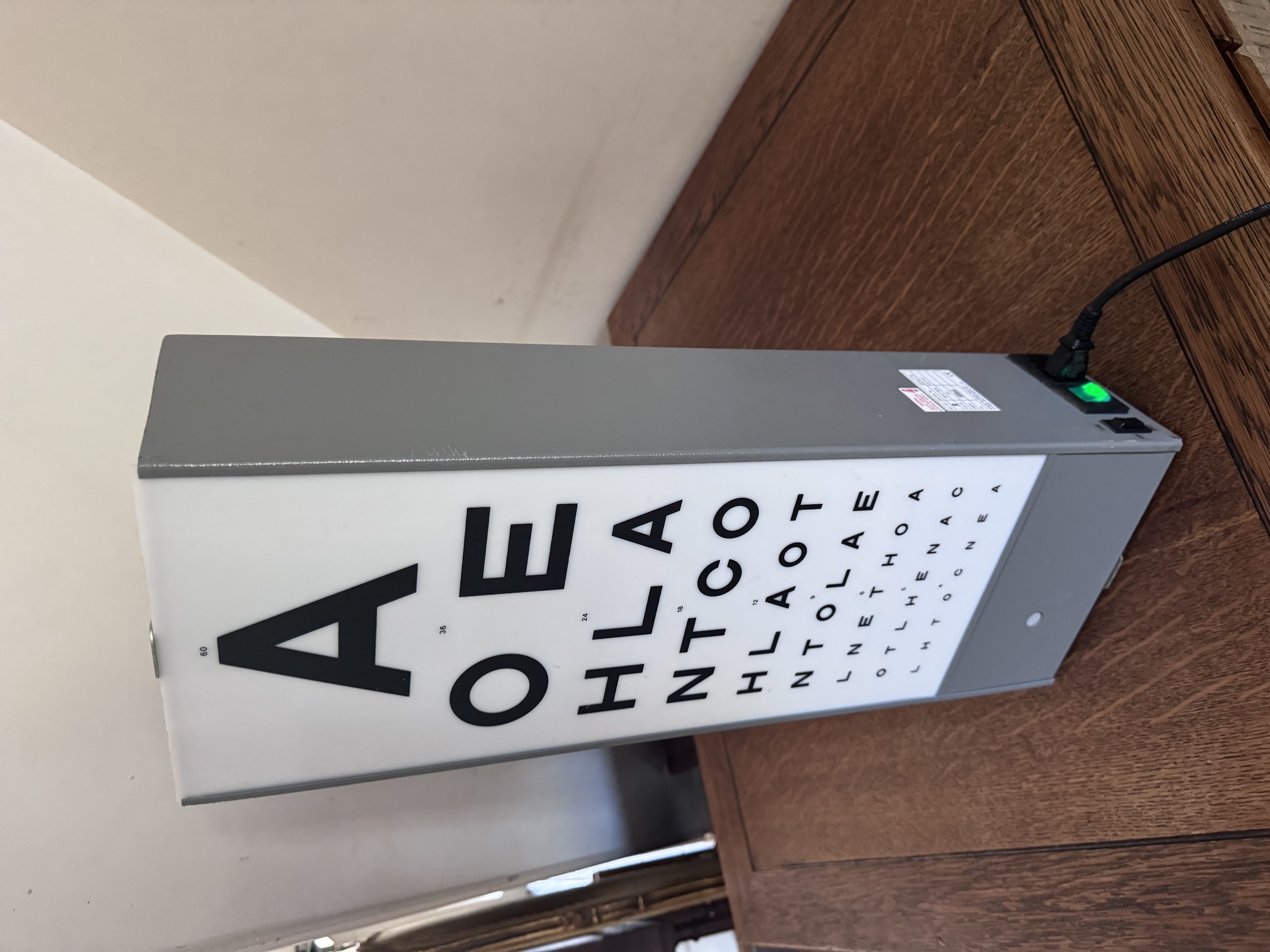 Vintage Opticians Eye Test Machine