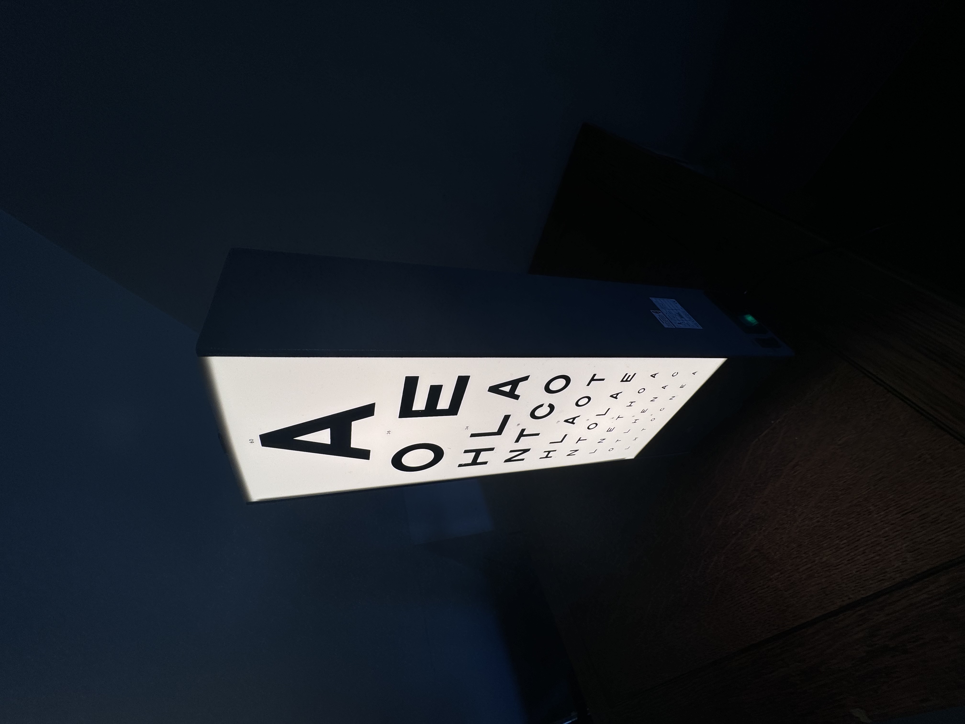 Vintage Opticians Eye Test Machine