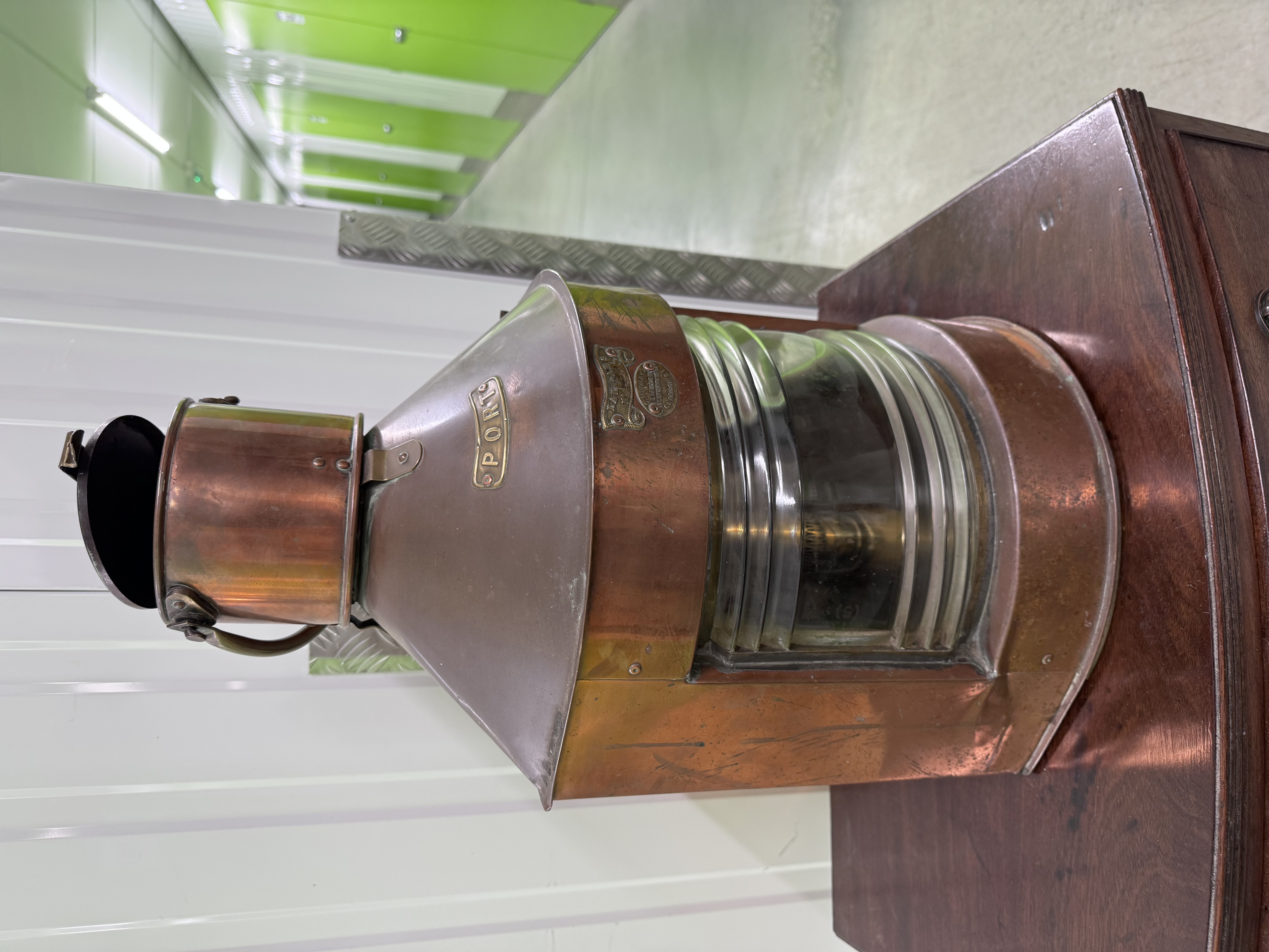 Antique Copper Marine Lamp