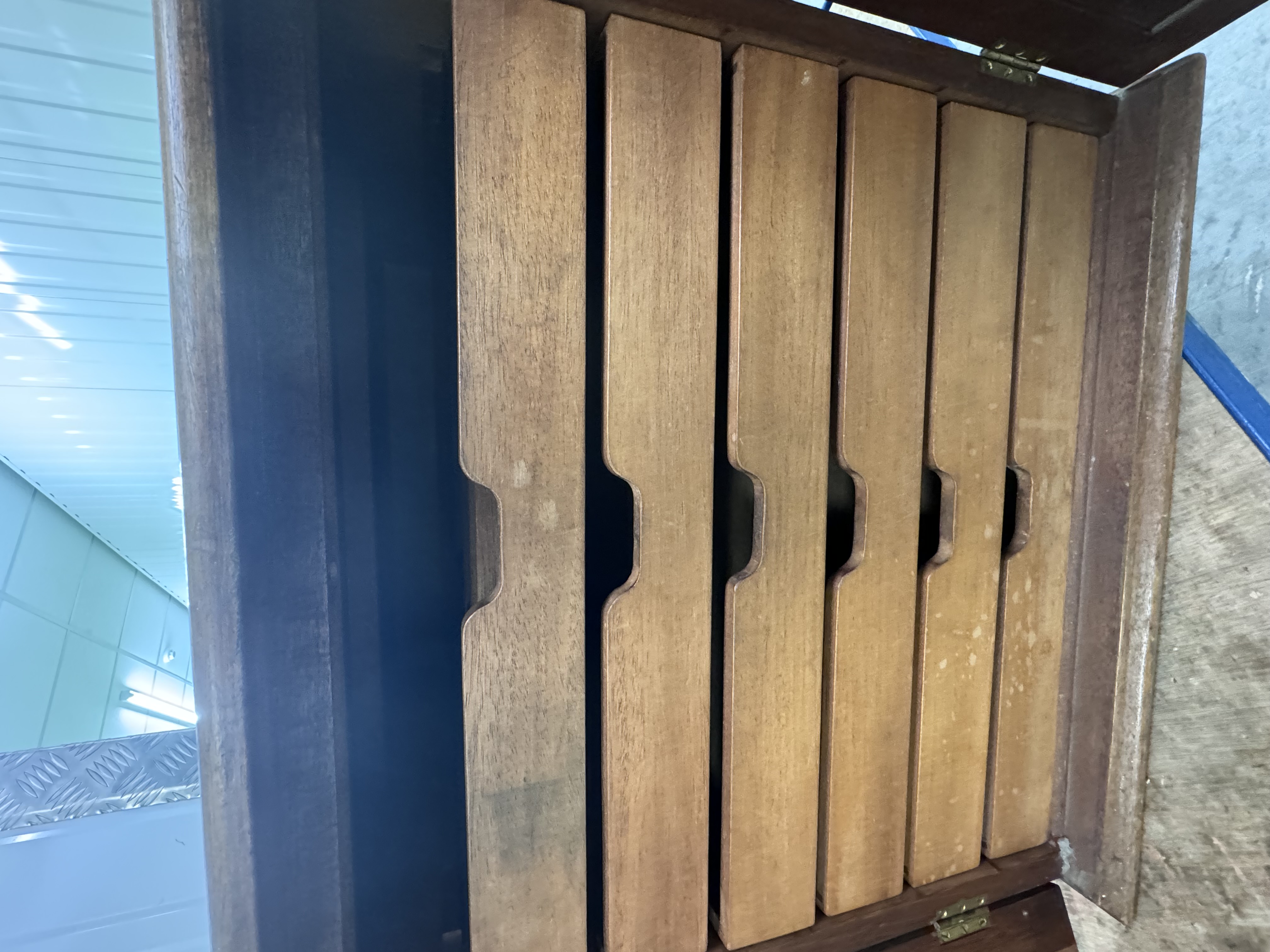 Victorian Mahogany Artists Cabinet