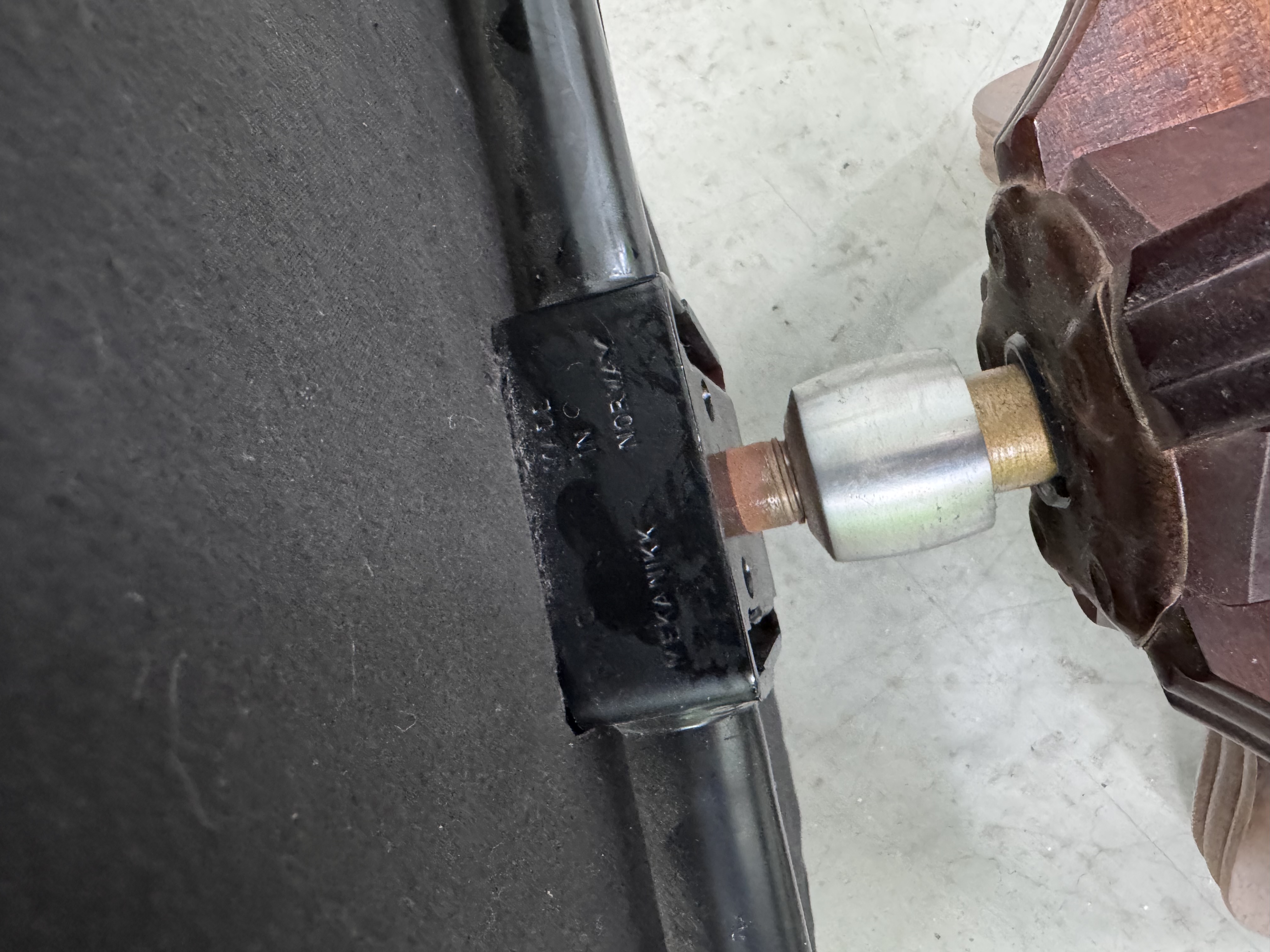 Vintage Leather Desk Chair by Mechanikk of Norway