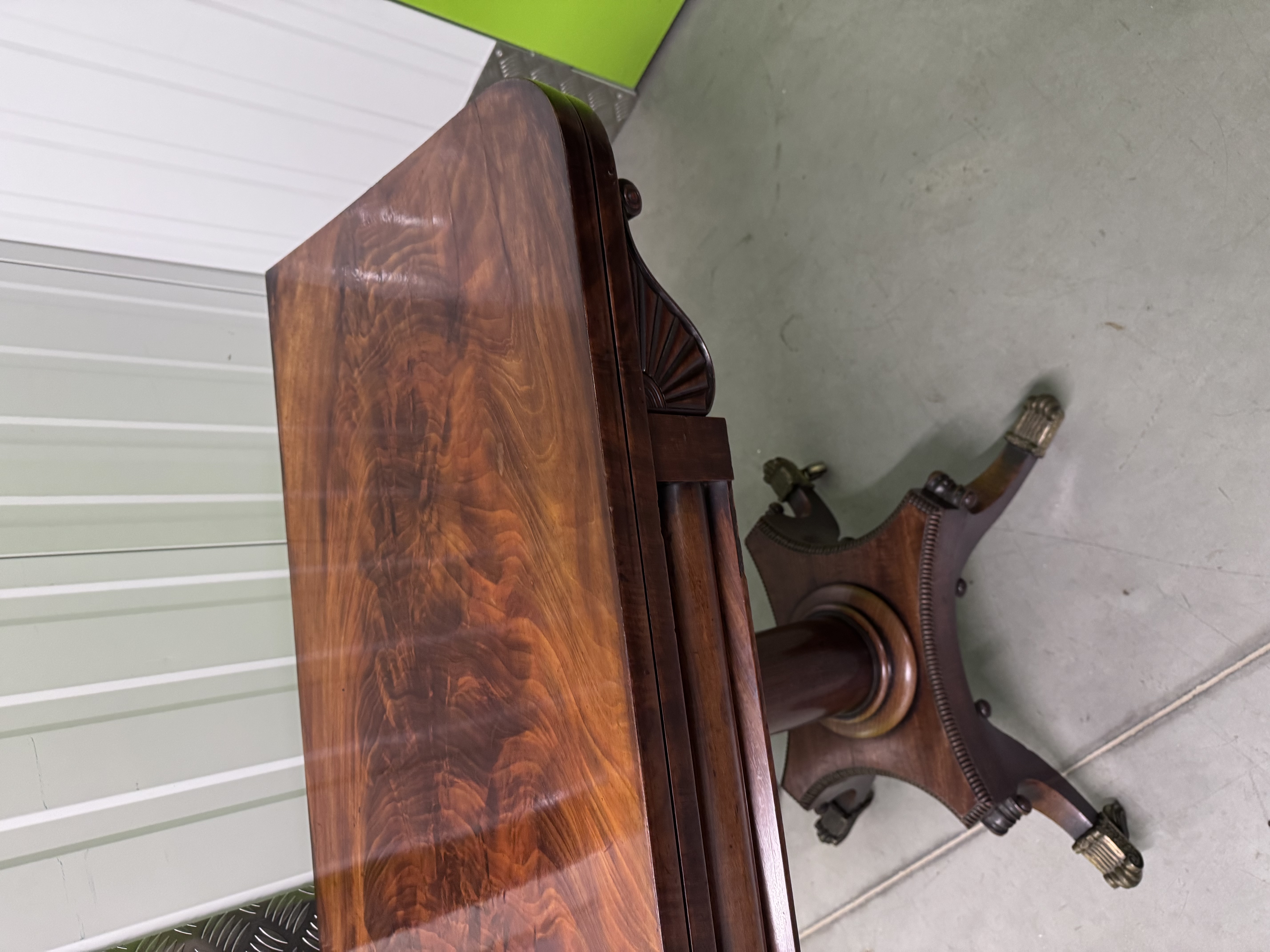 Antique Regency Mahogany Card Table