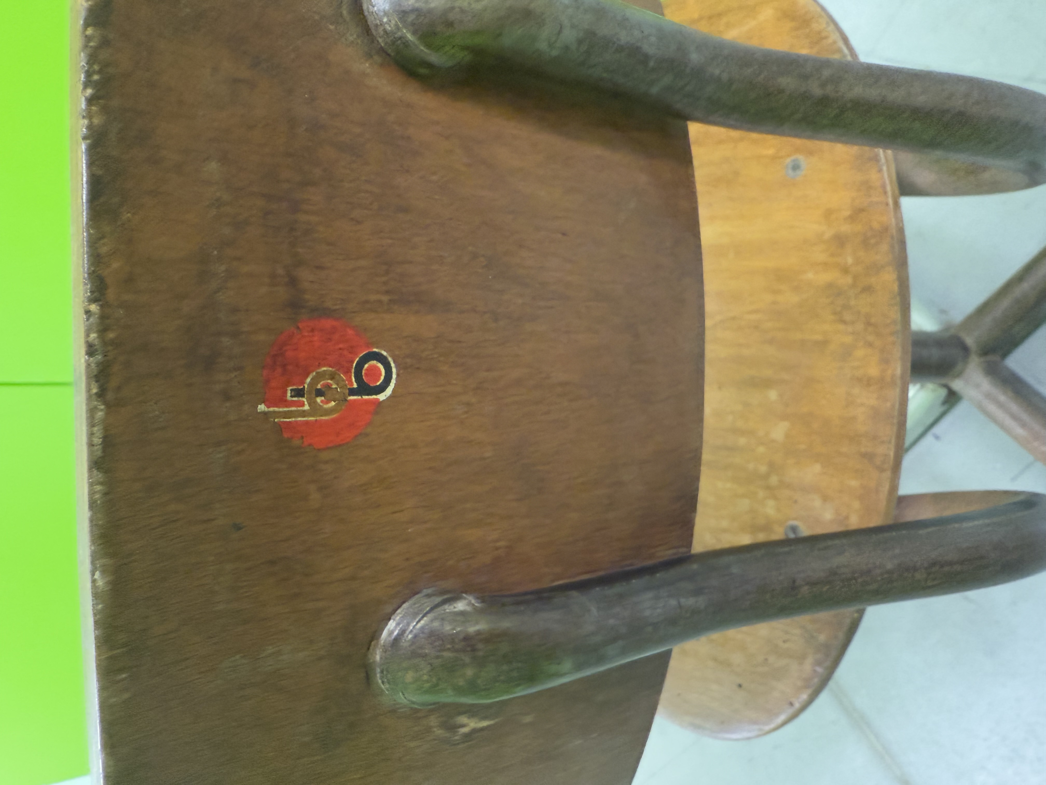 Vintage Industrial Salesmans Sample Chair