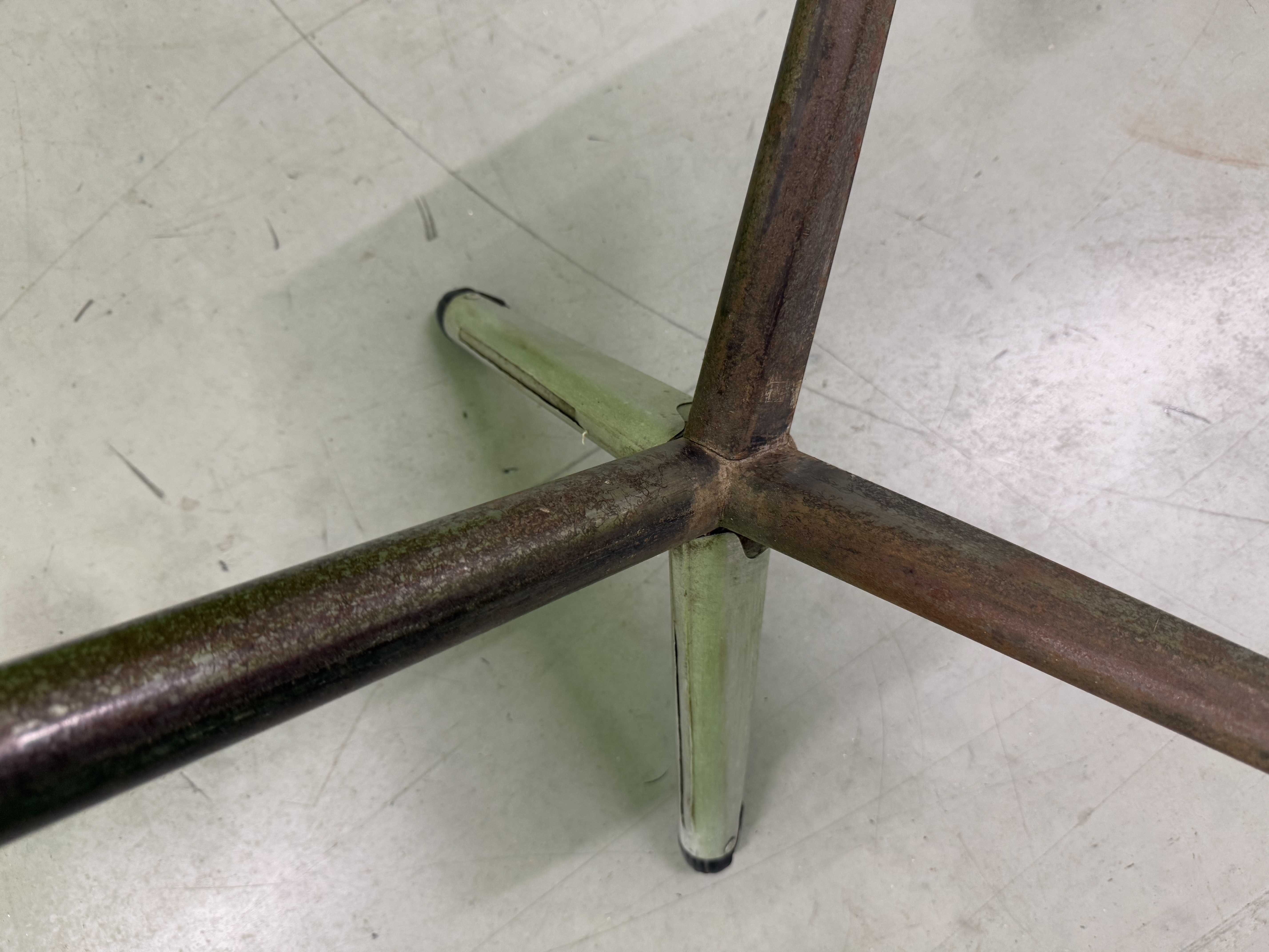 Vintage Industrial Salesmans Sample Chair