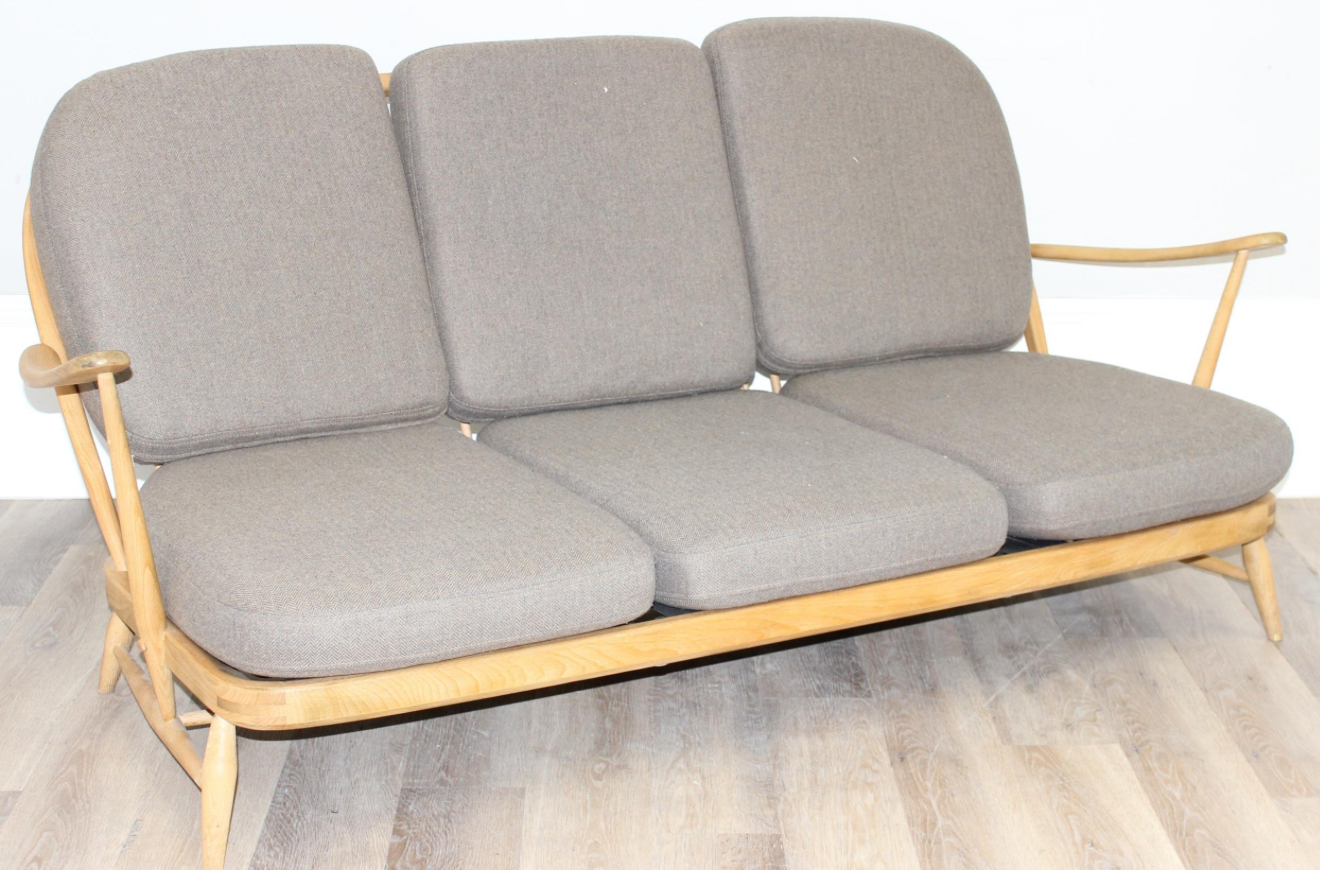 Vintage Ercol model 203 Three-Seater Sofa