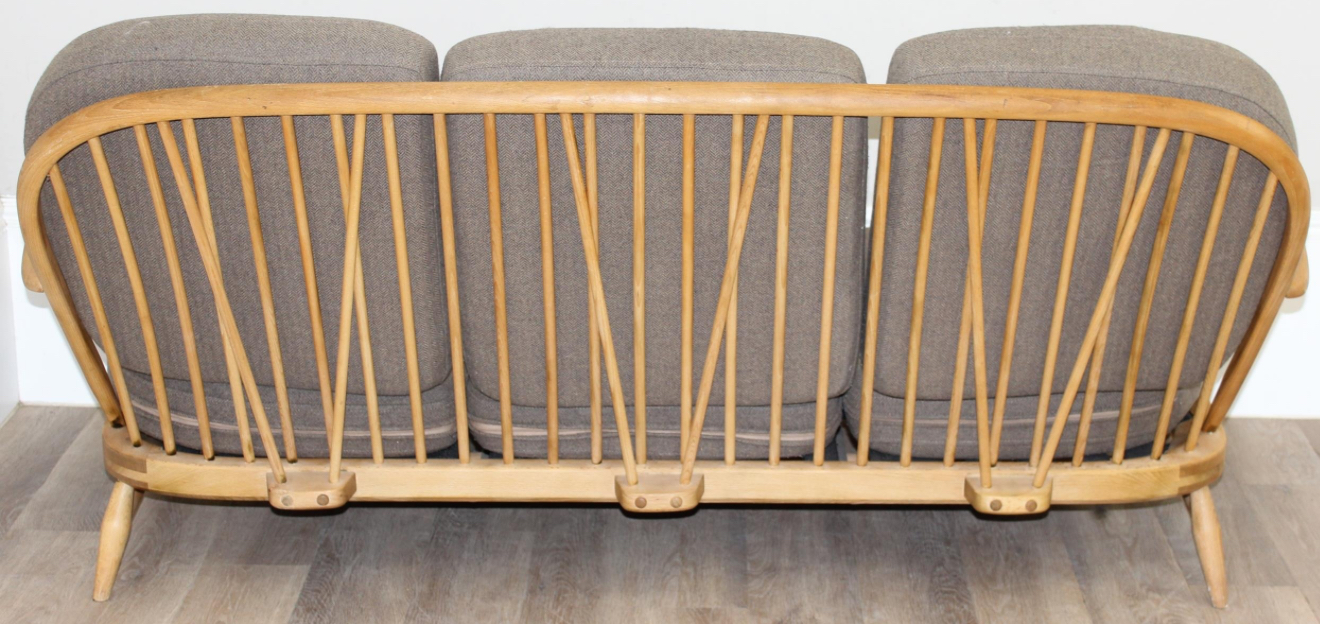 Vintage Ercol model 203 Three-Seater Sofa