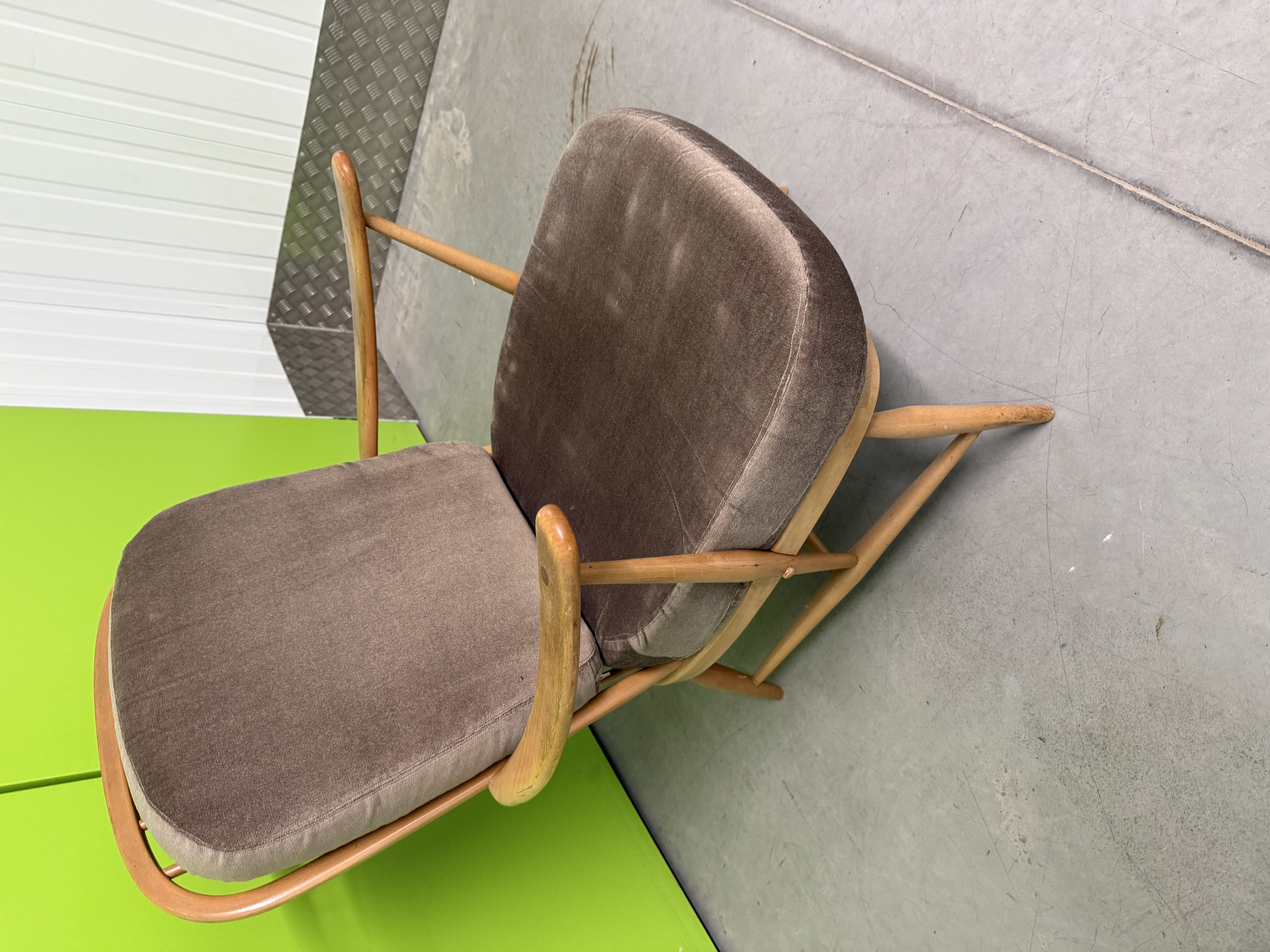 Pair of Ercol 203 armchairs 