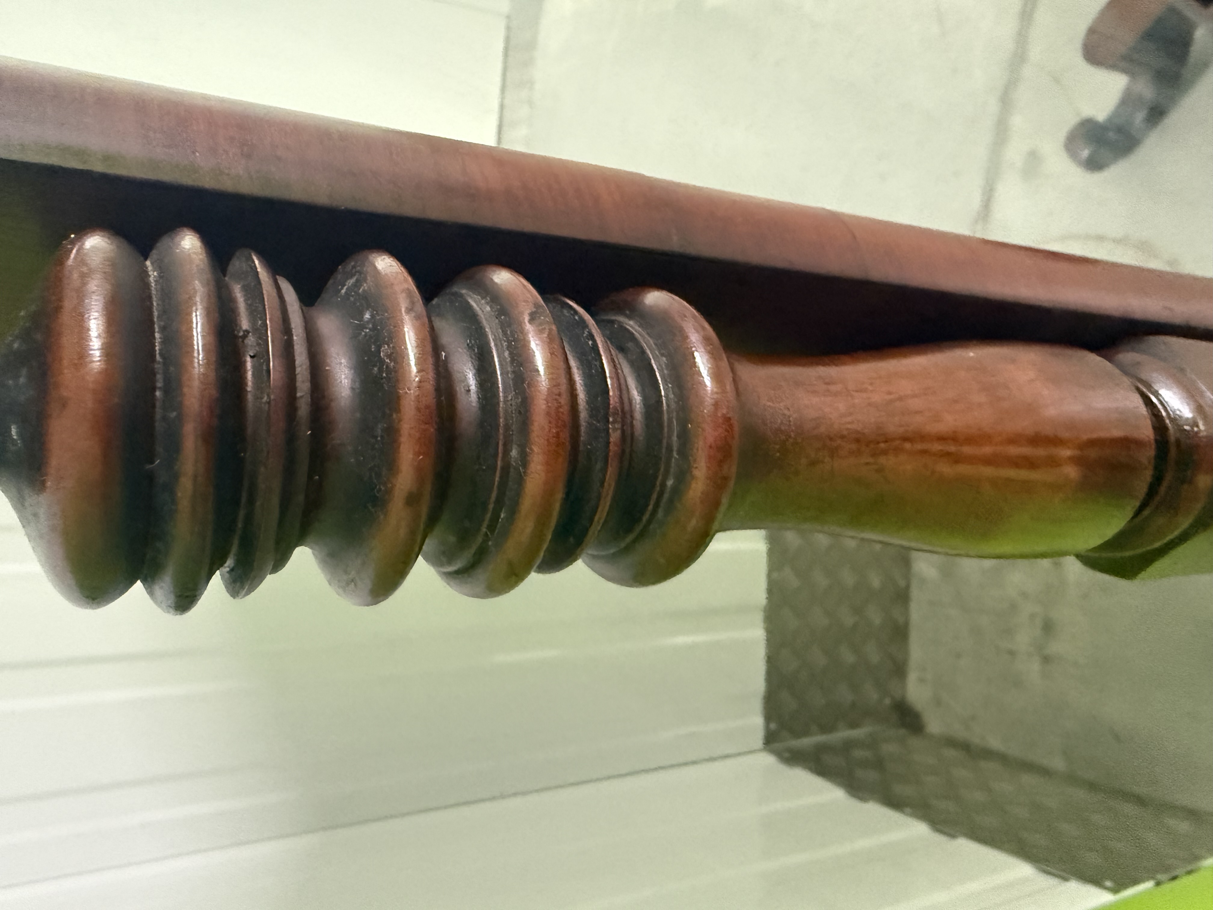 Victorian Mahogany Cheval Mirror