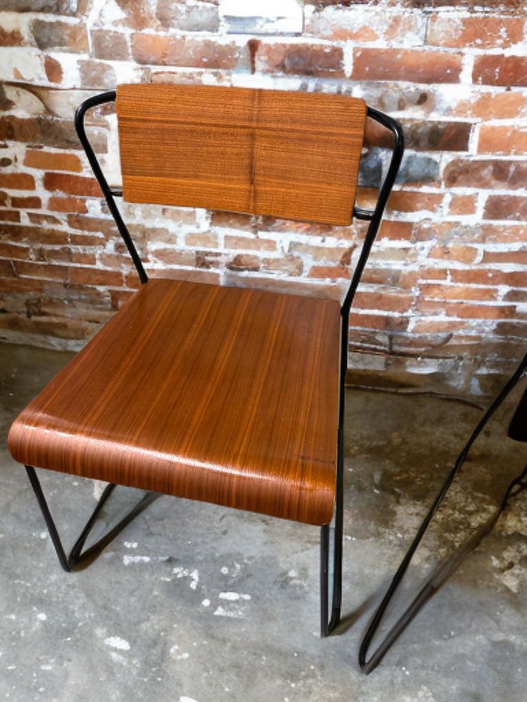 Pair of Vintage Transit Chairs by M.A.D