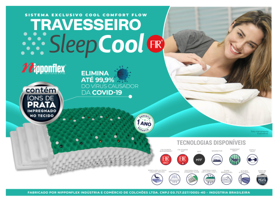 TRAVESSEIRO SLEEP COOL FIR®