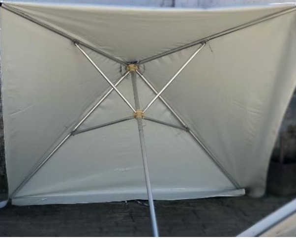 Guarda-Sol de Alumínio Quadrado