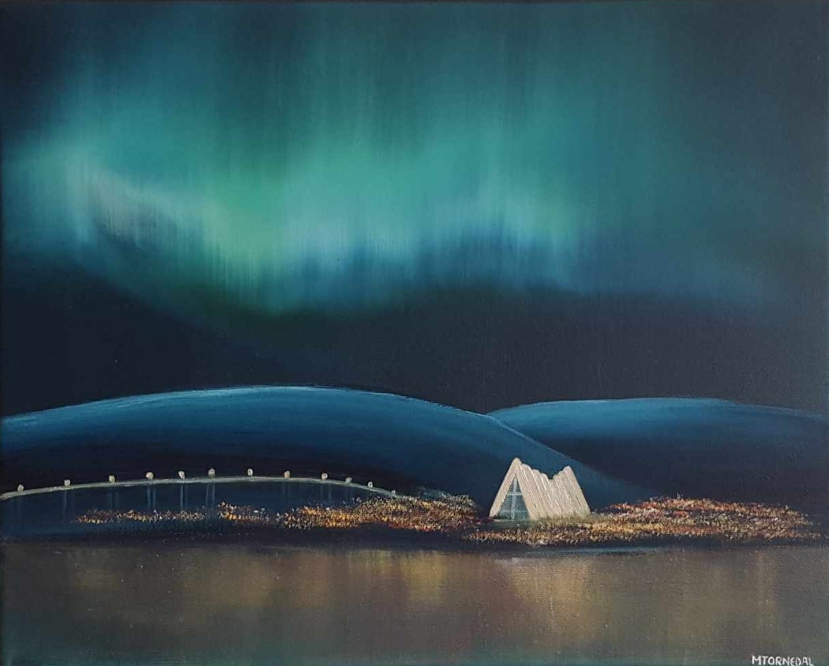 "The ethereal Ishavskatedralen"