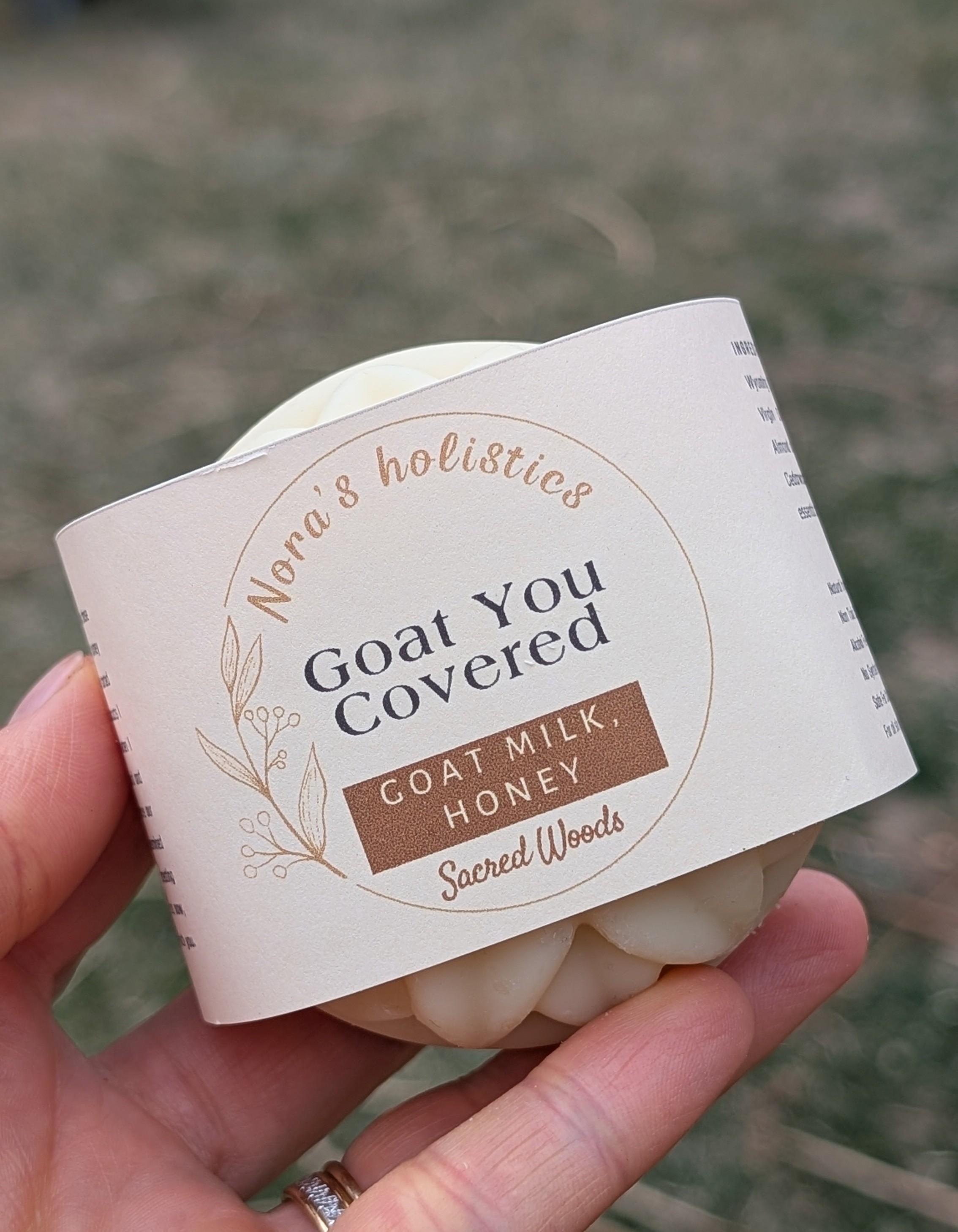 GOAT MILK & HONEY SOAP - ORANGE