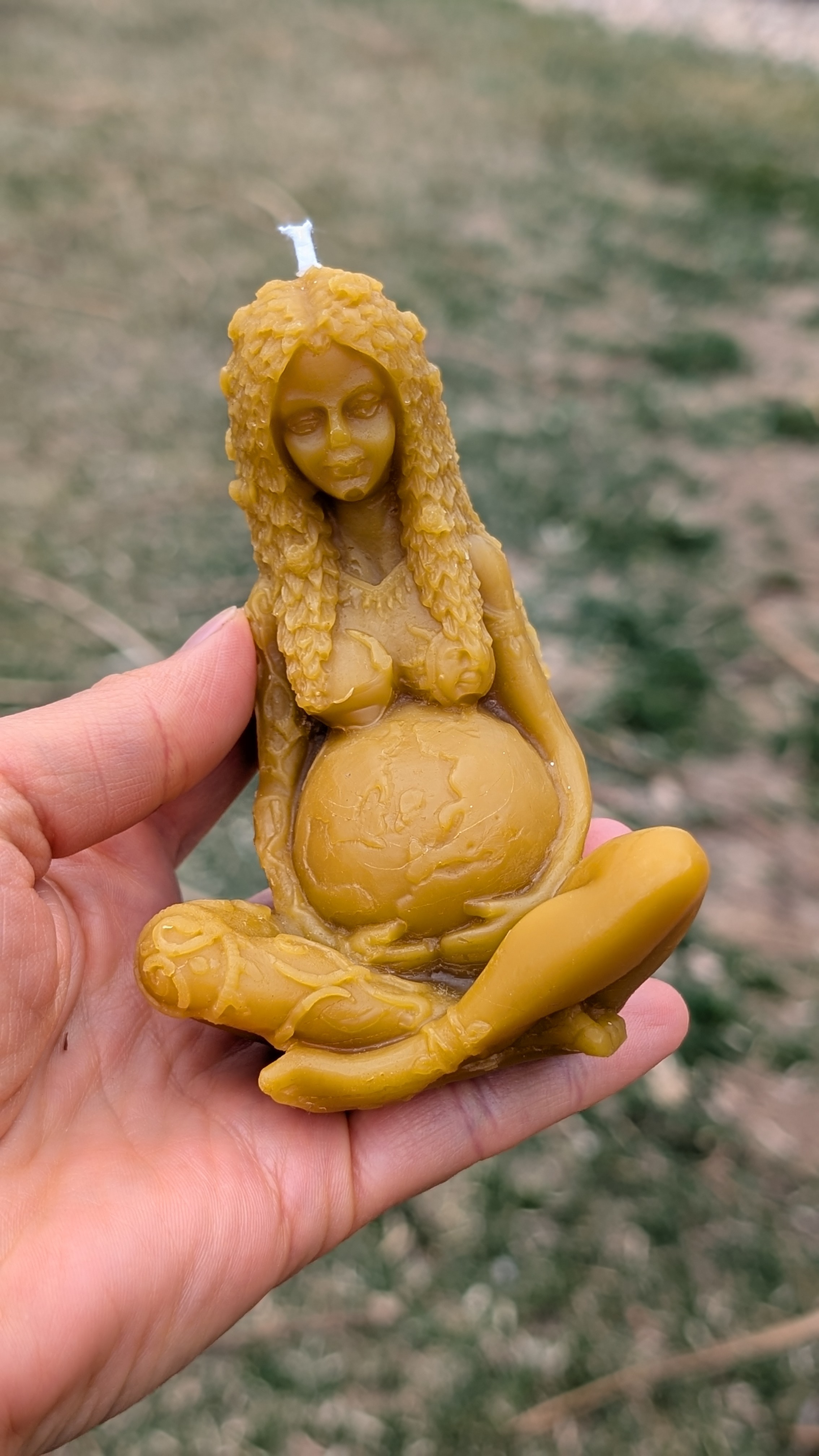 MOTHER EARTH GODDESS - 100% Beeswax
