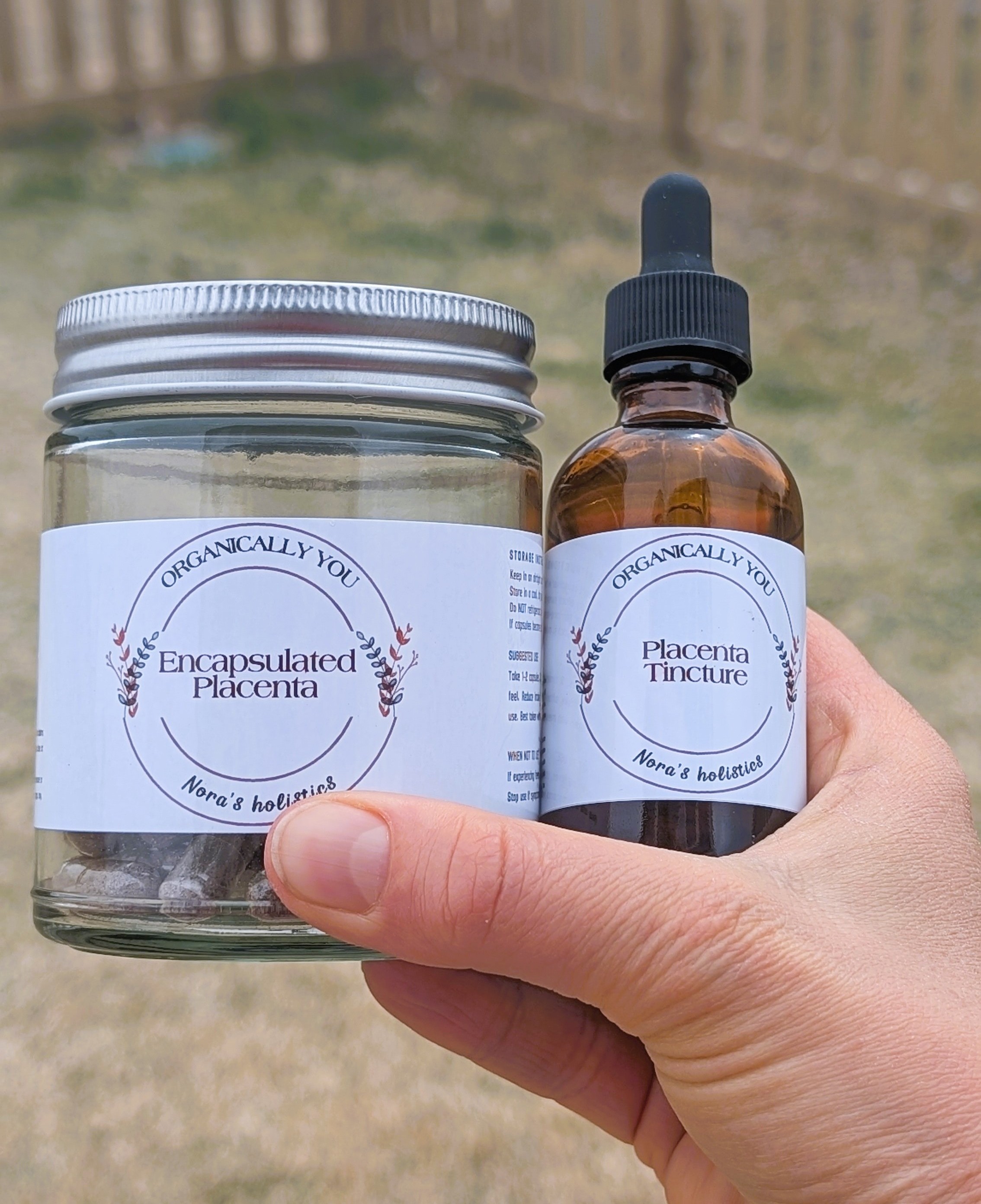 PLACENTA ENCAPSULATION + TINCTURE