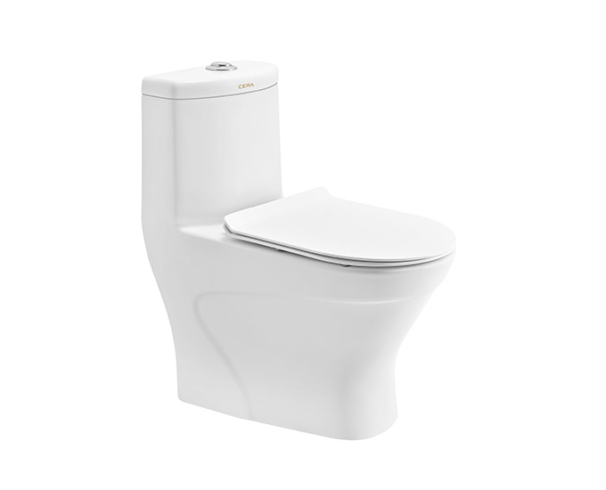 Celebrate 3D Rimless One Piece EWC with Vibe Sense Touch-less Toilet Seat