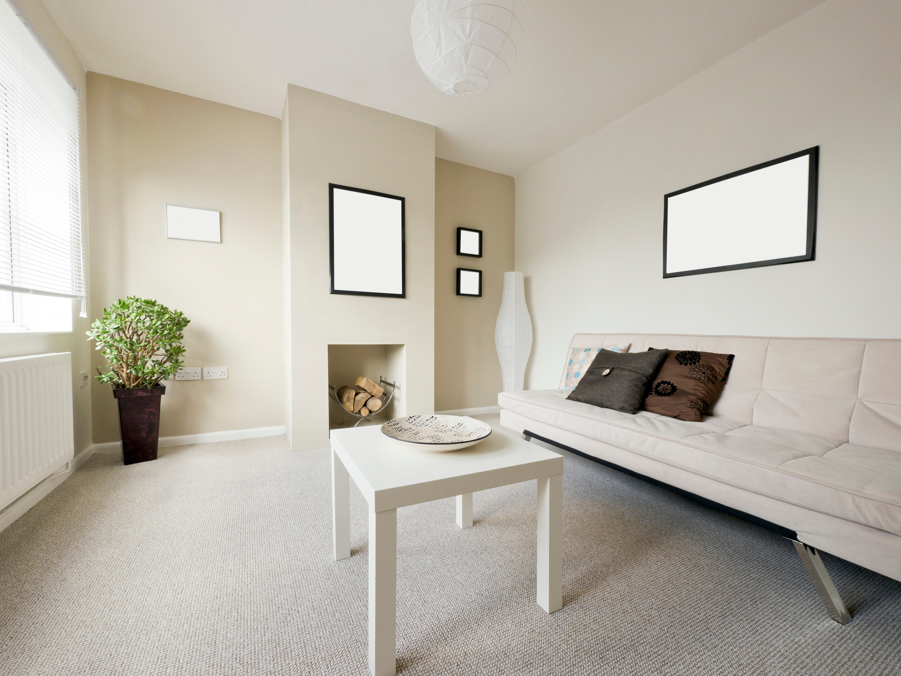 LIVING ROOM - CARPET CLEANING