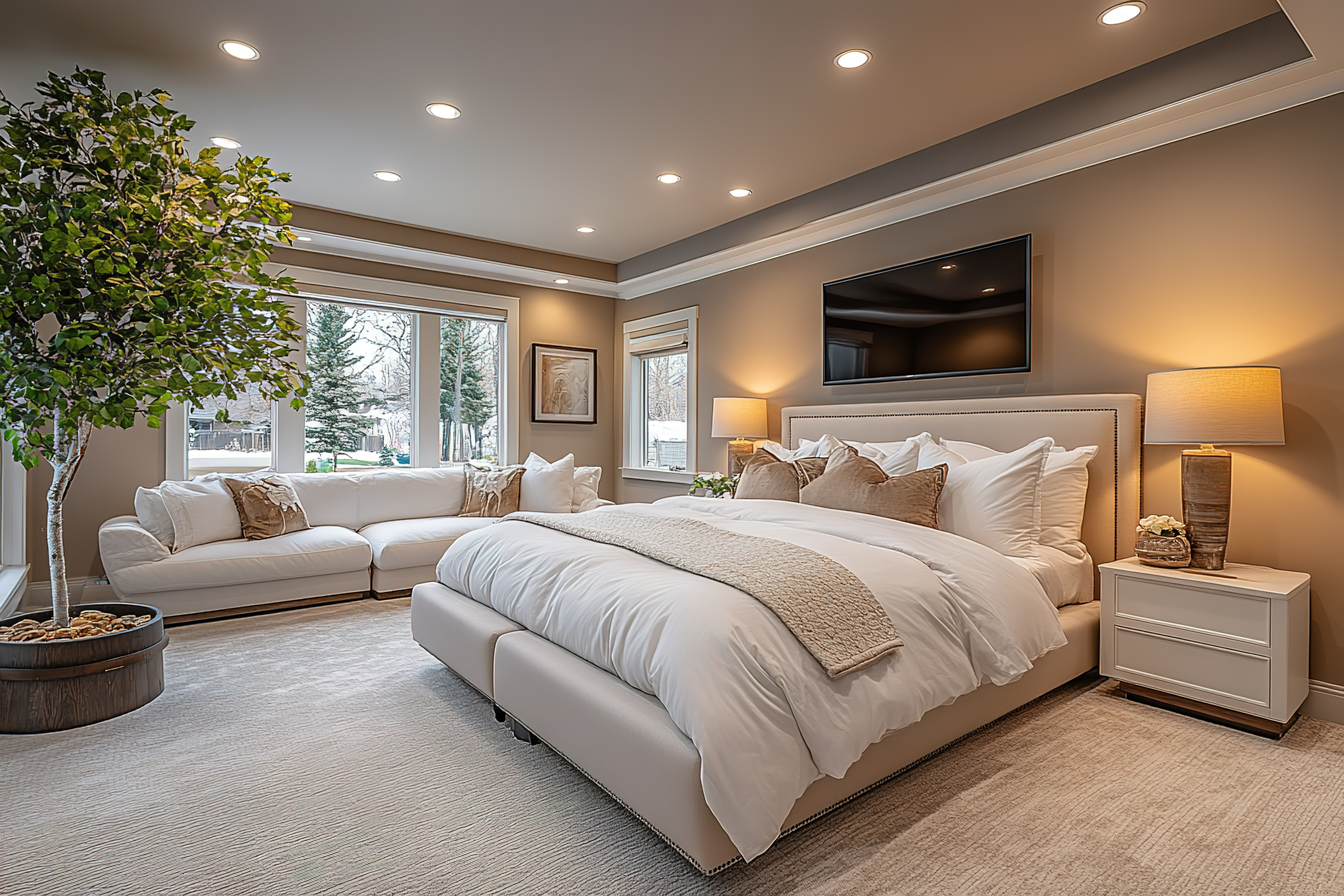 MASTER BEDROOM - CARPET CLEANING