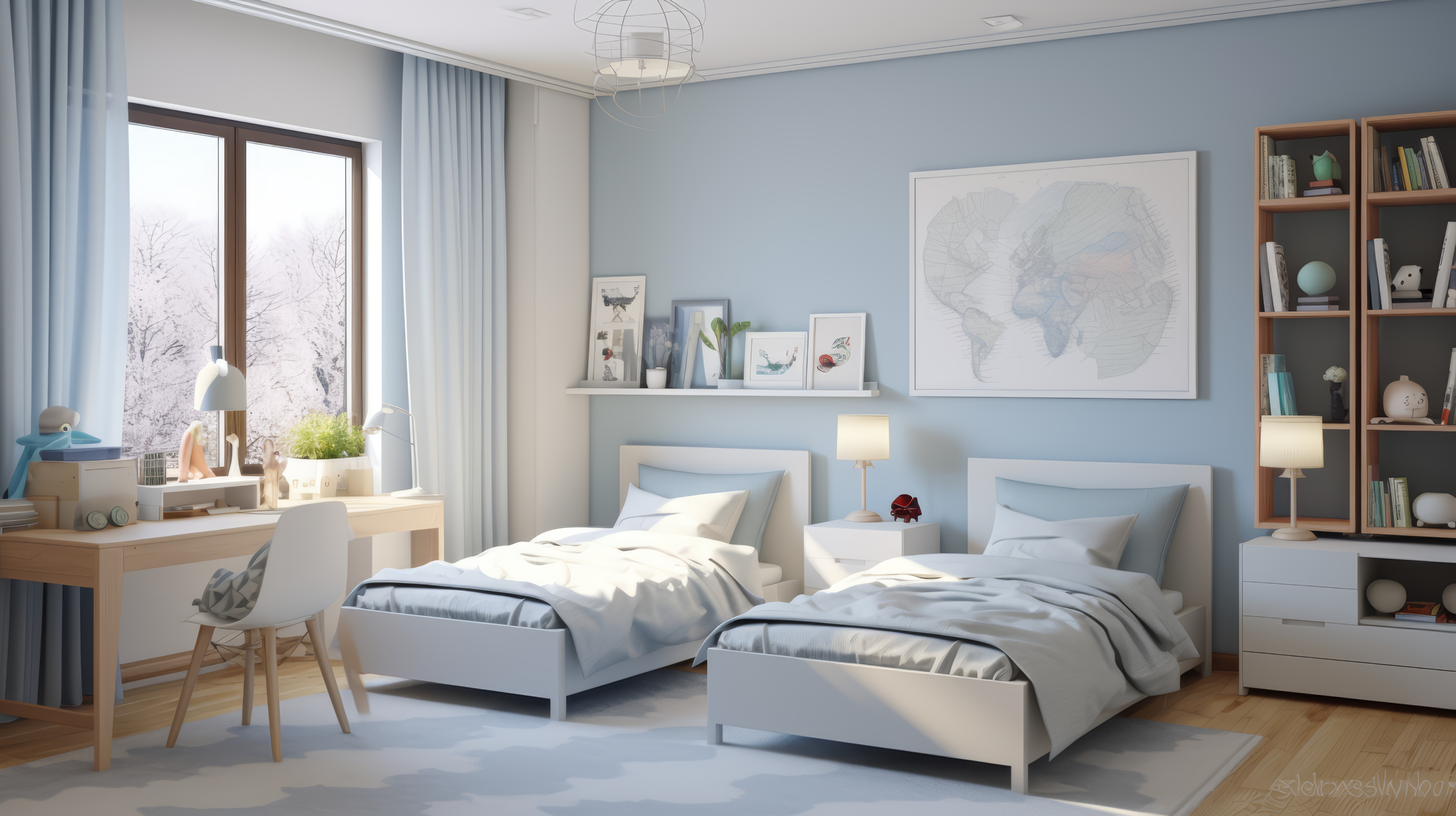 DOUBLE BEDROOM - CARPET CLEANING