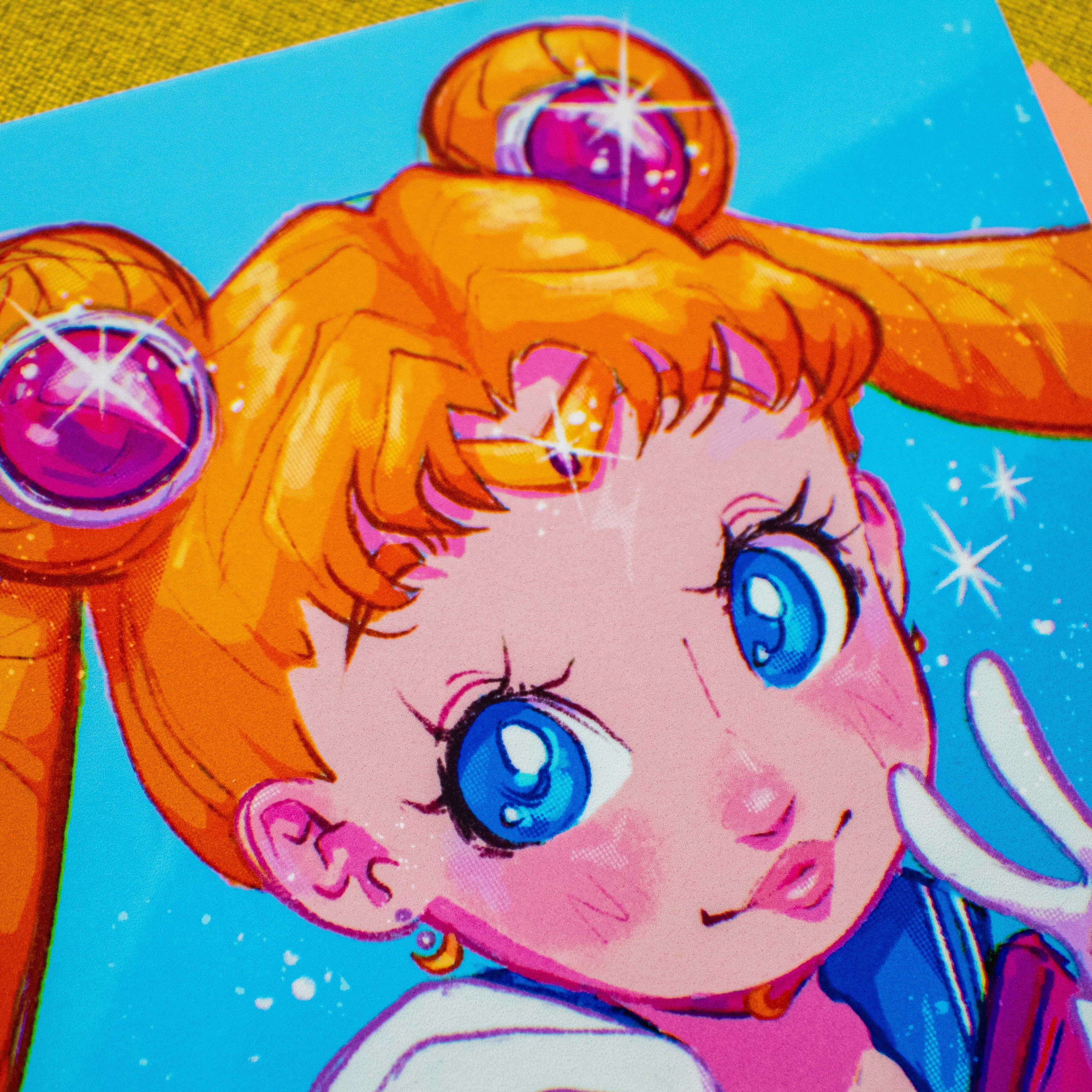 Sailor Moon Square Print