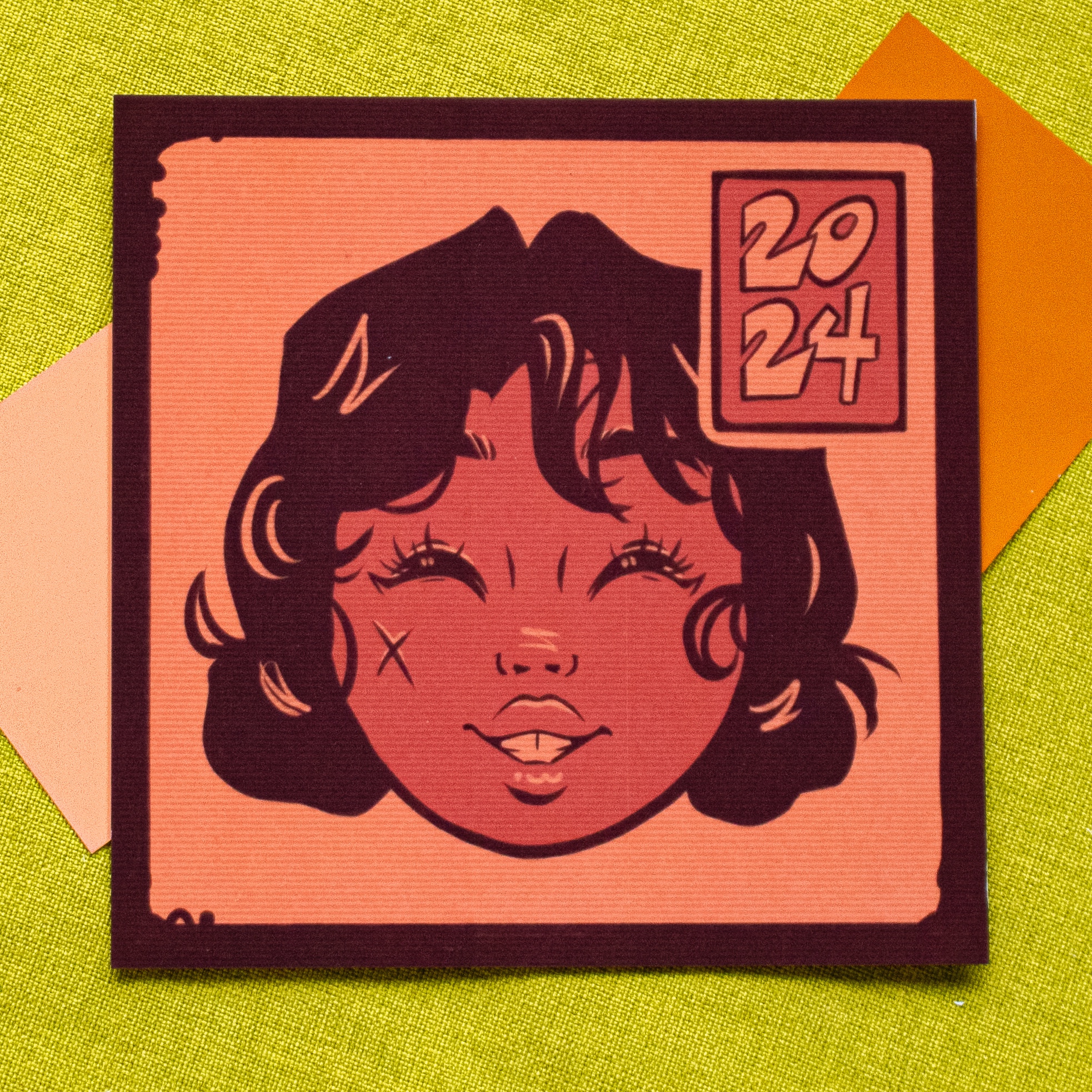 Postage Stamp Series Square Prints