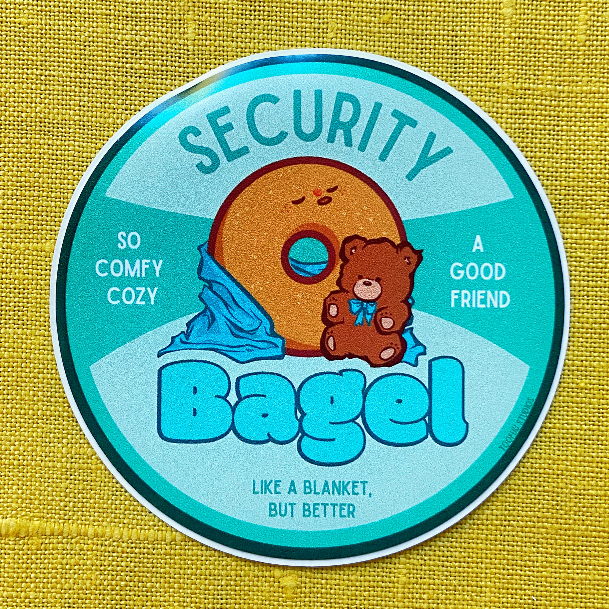 Security Bagel Sticker