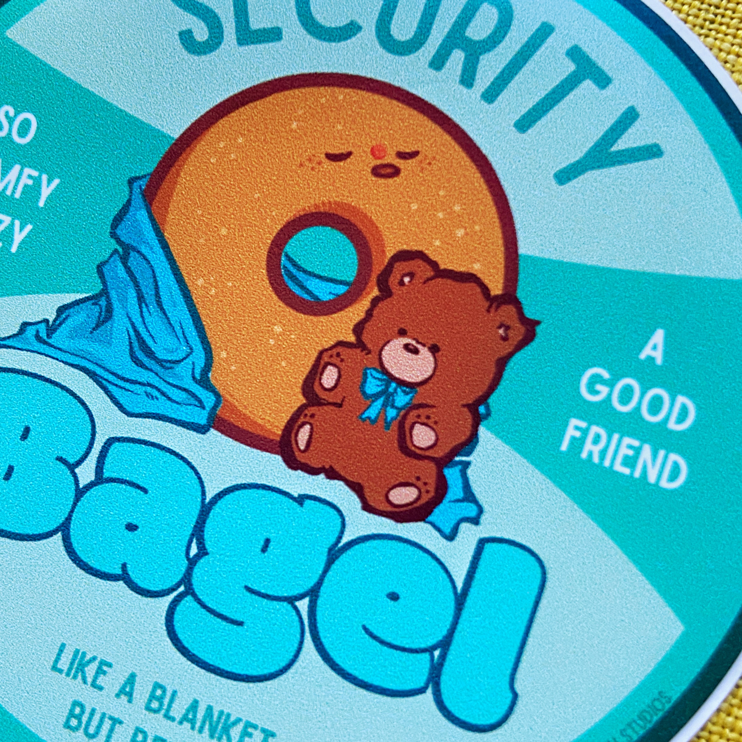 Security Bagel Sticker