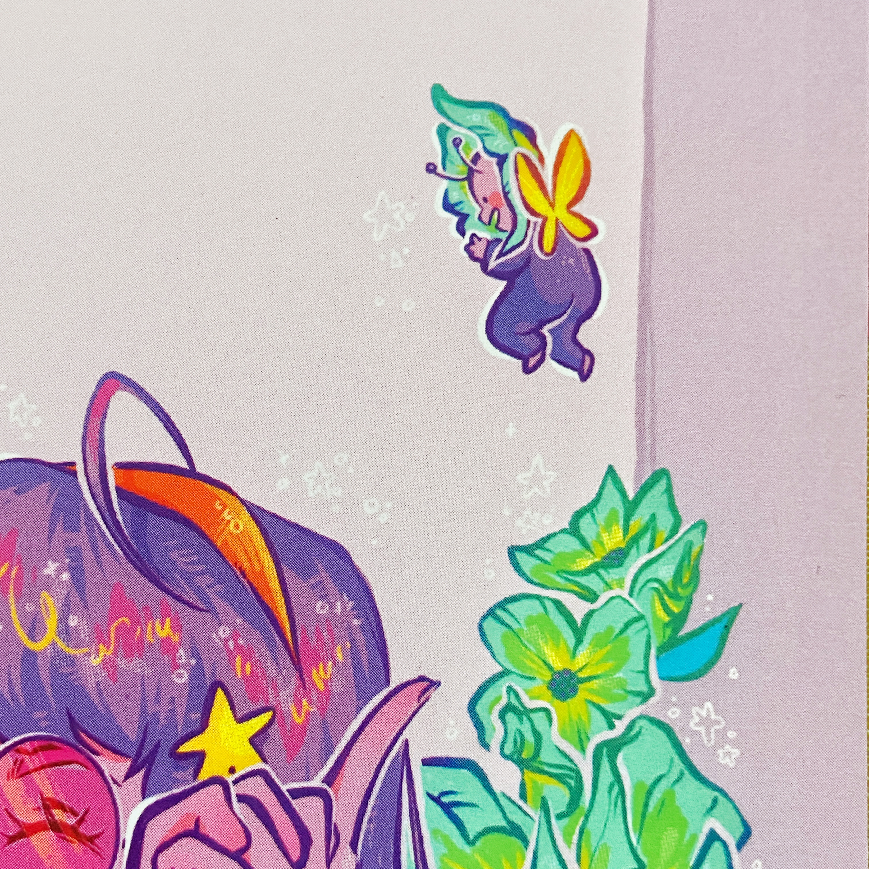 Rose Colored Glasses Stickers and Notebook Set