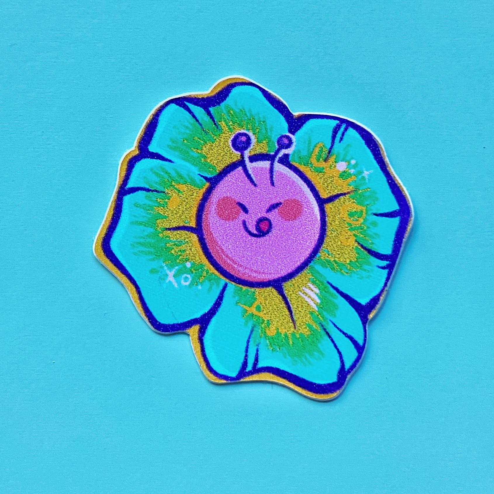 Flower Baby Itty Bitty Sticker Set