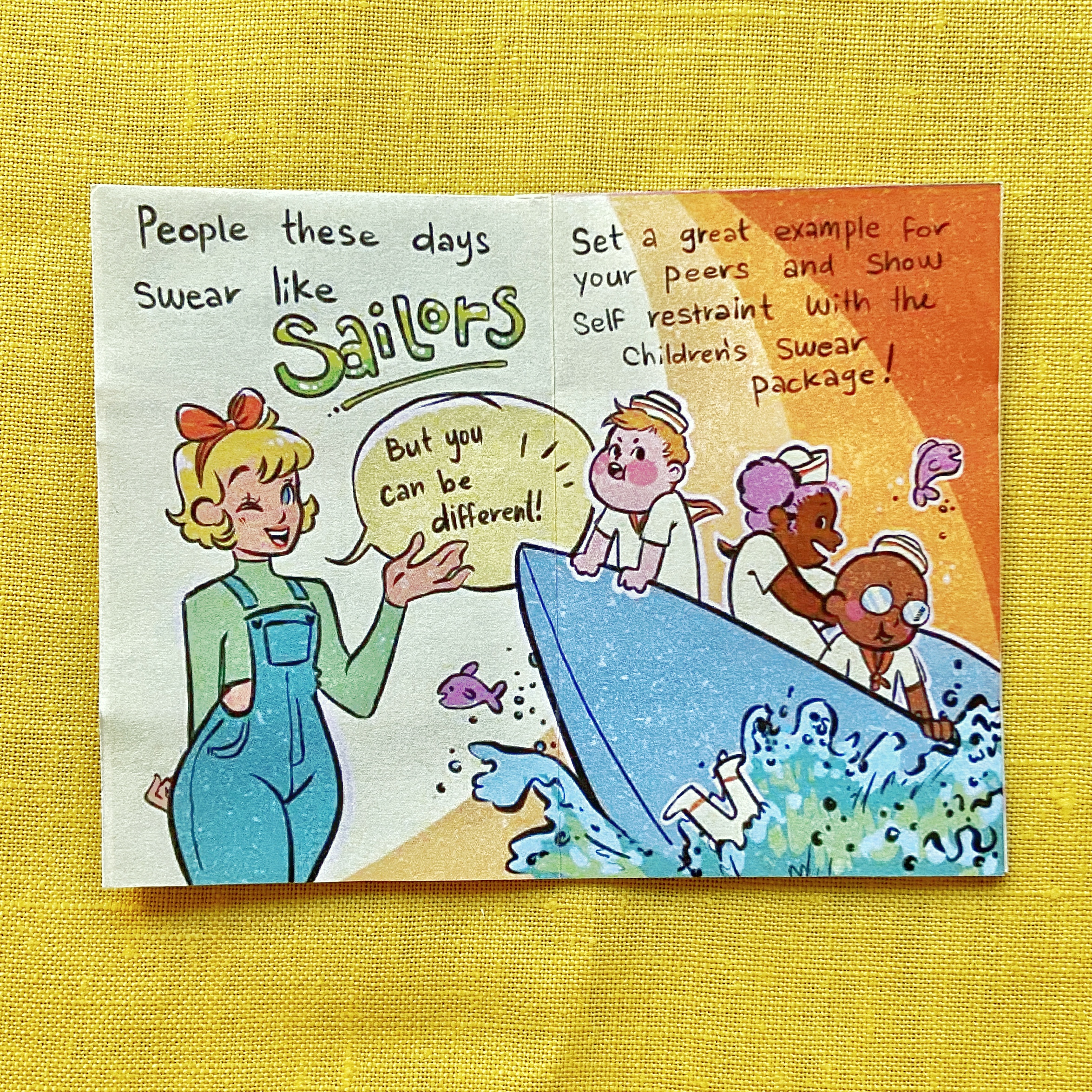 Children's Swear Package Zine