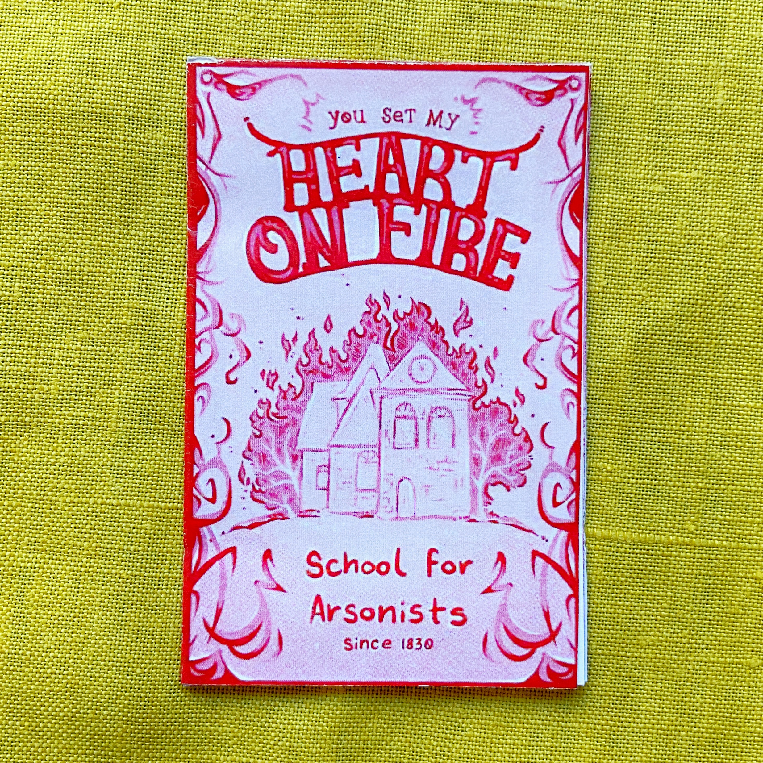 You Set My Heart On Fire Zine