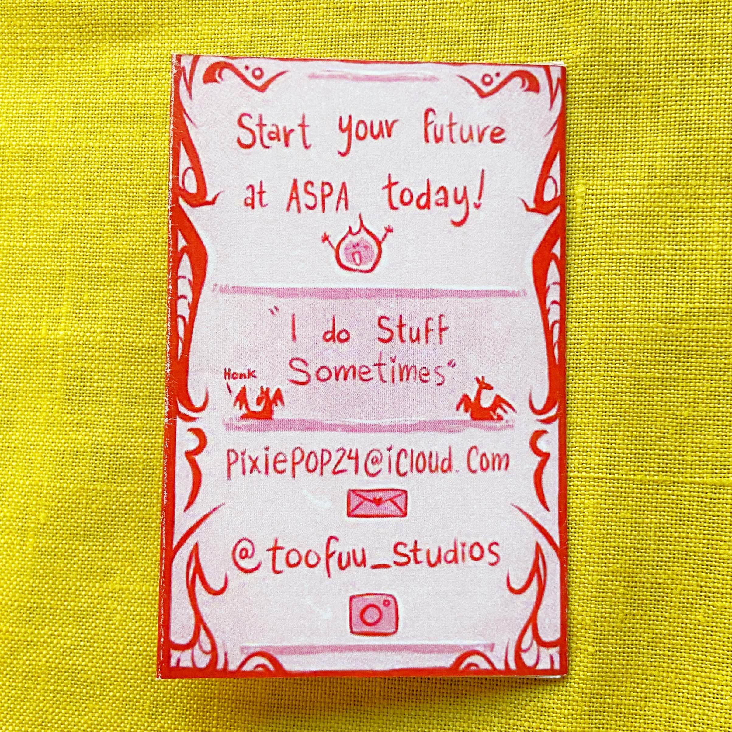 You Set My Heart On Fire Zine