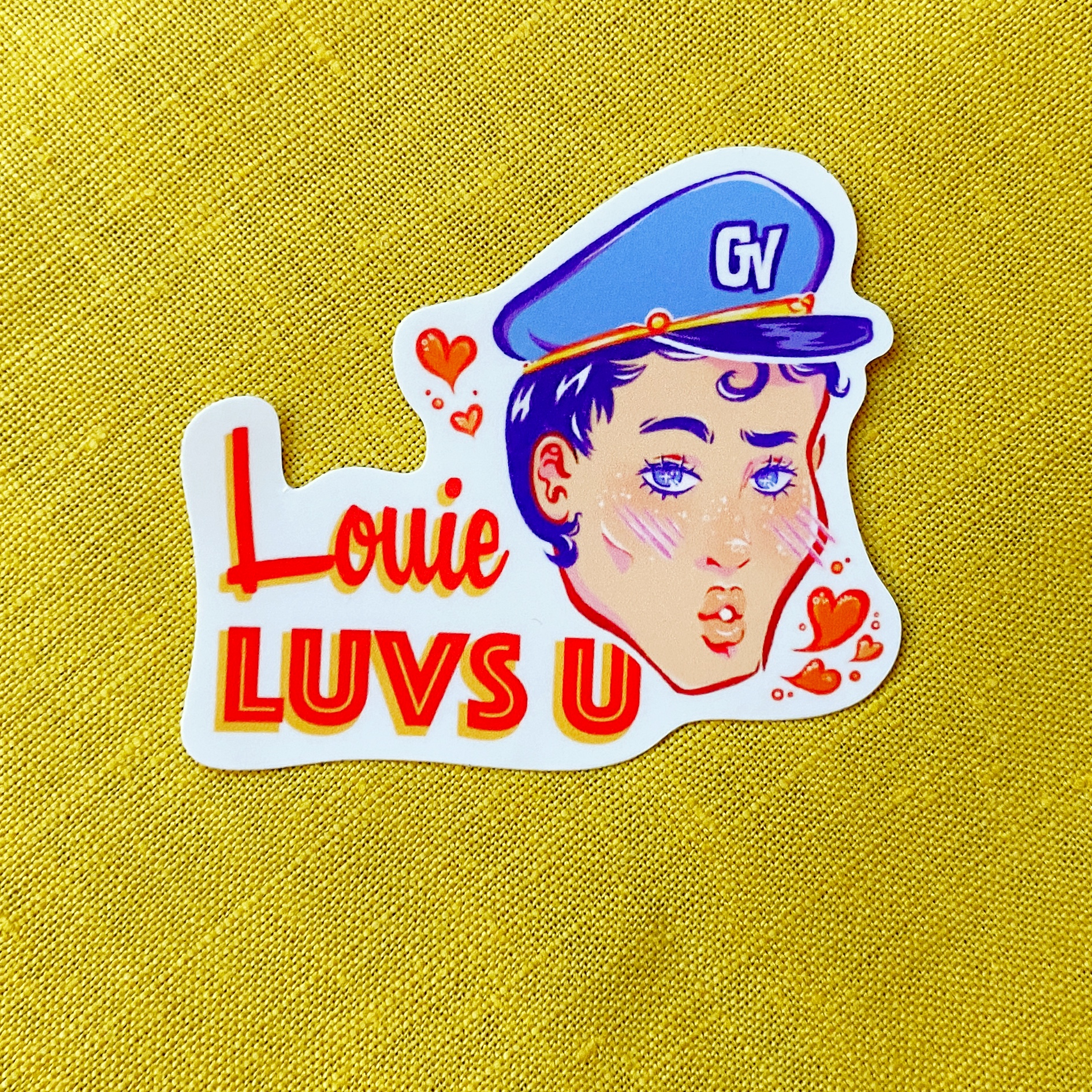 Louie Loves You Sticker <3