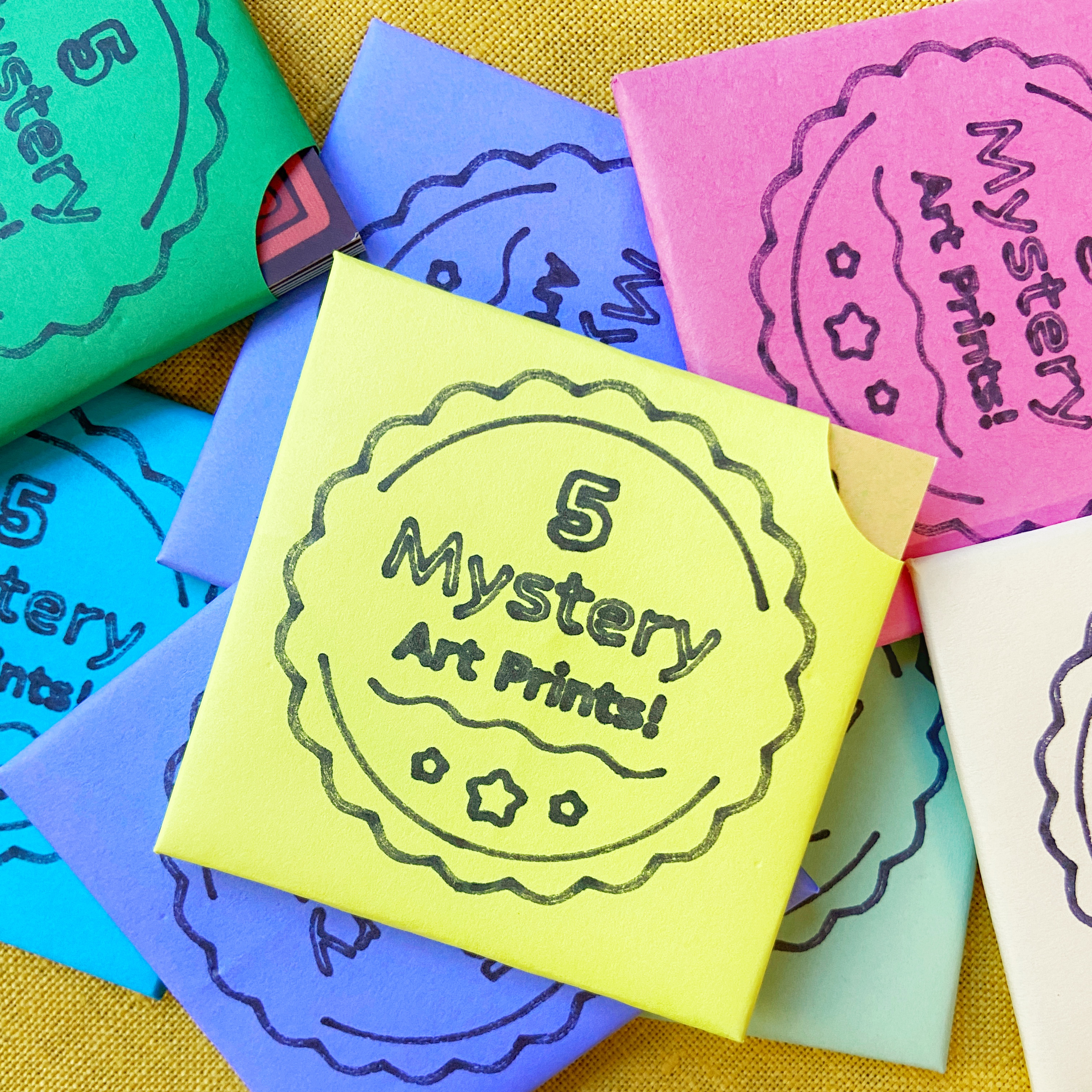 Mini Mystery Art Print Pack
