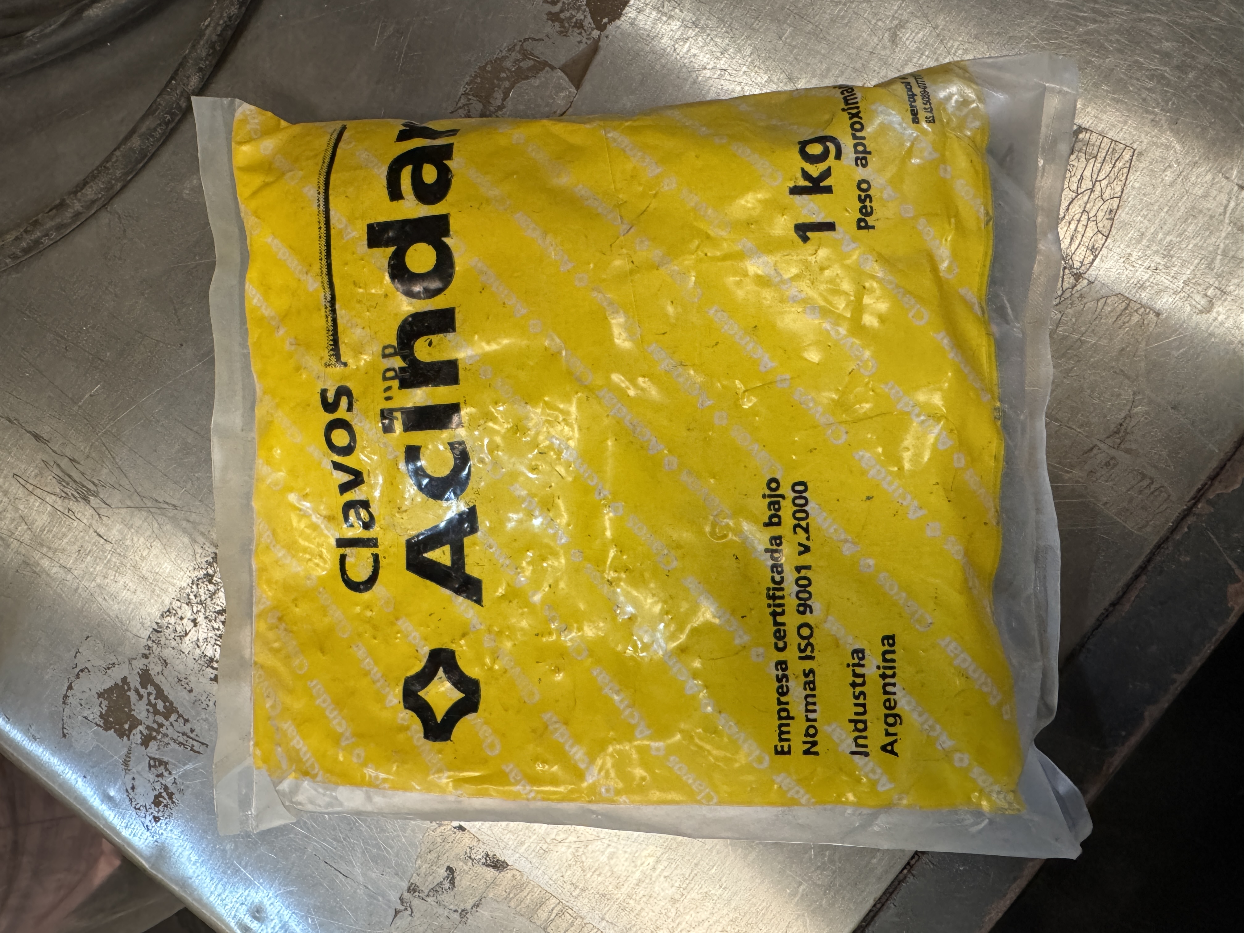 Clavos Acindar 1” x kg