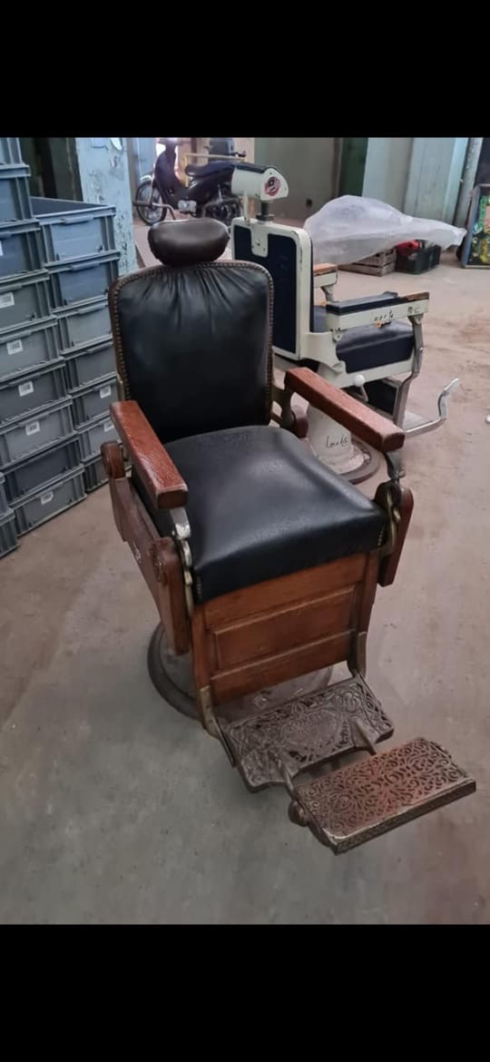 Sillón de barbero Koken