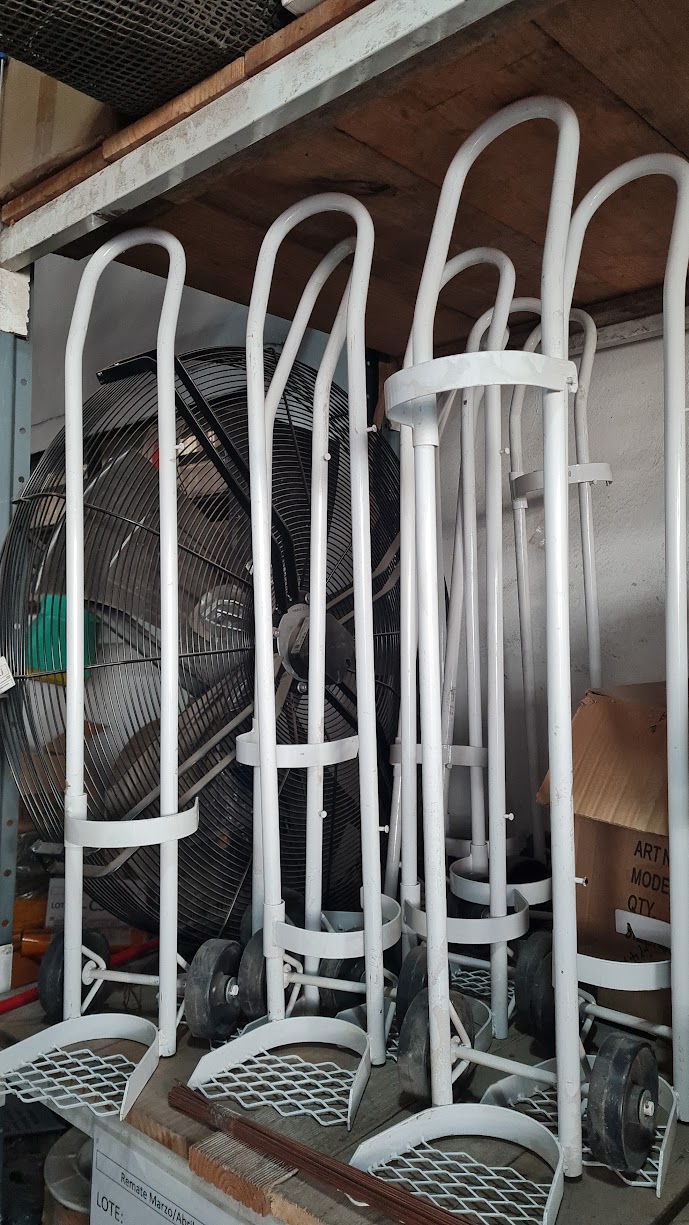 Zorra Carro Para Tubo De Oxigeno 1 Metro
