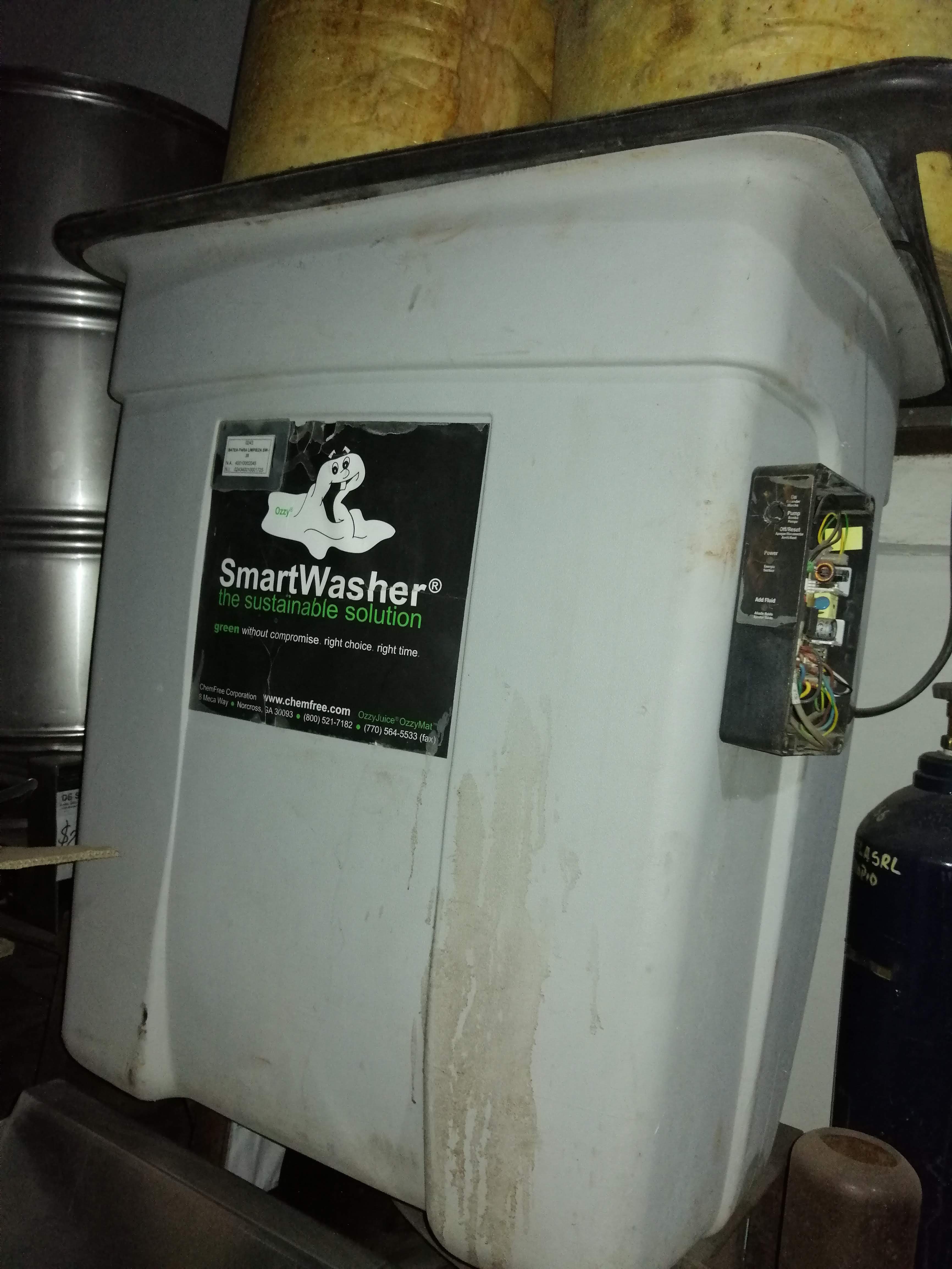 batea limpiadora de piezas smartwasher sw25