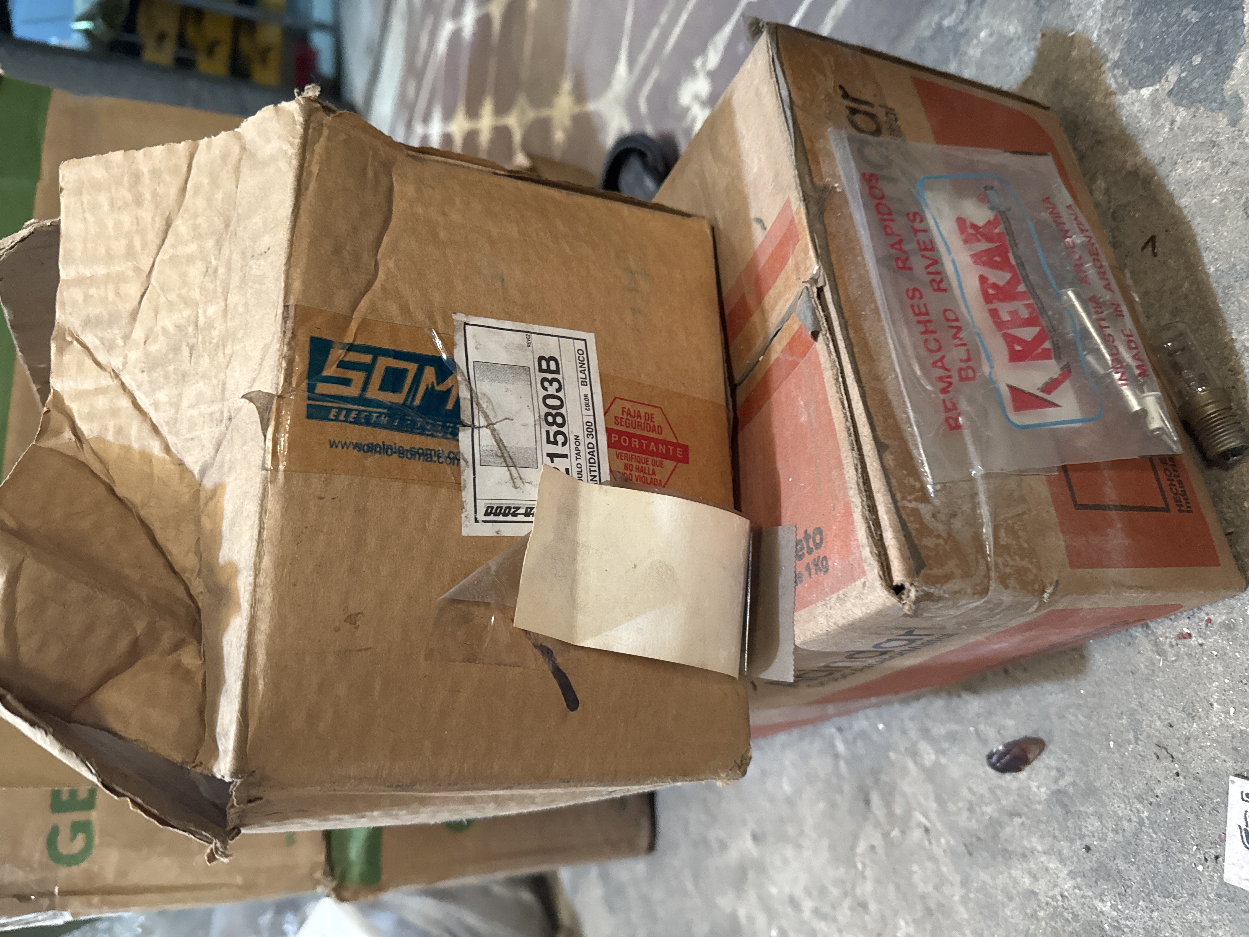 Lote de 30.000 Remaches rapidos Rerar 