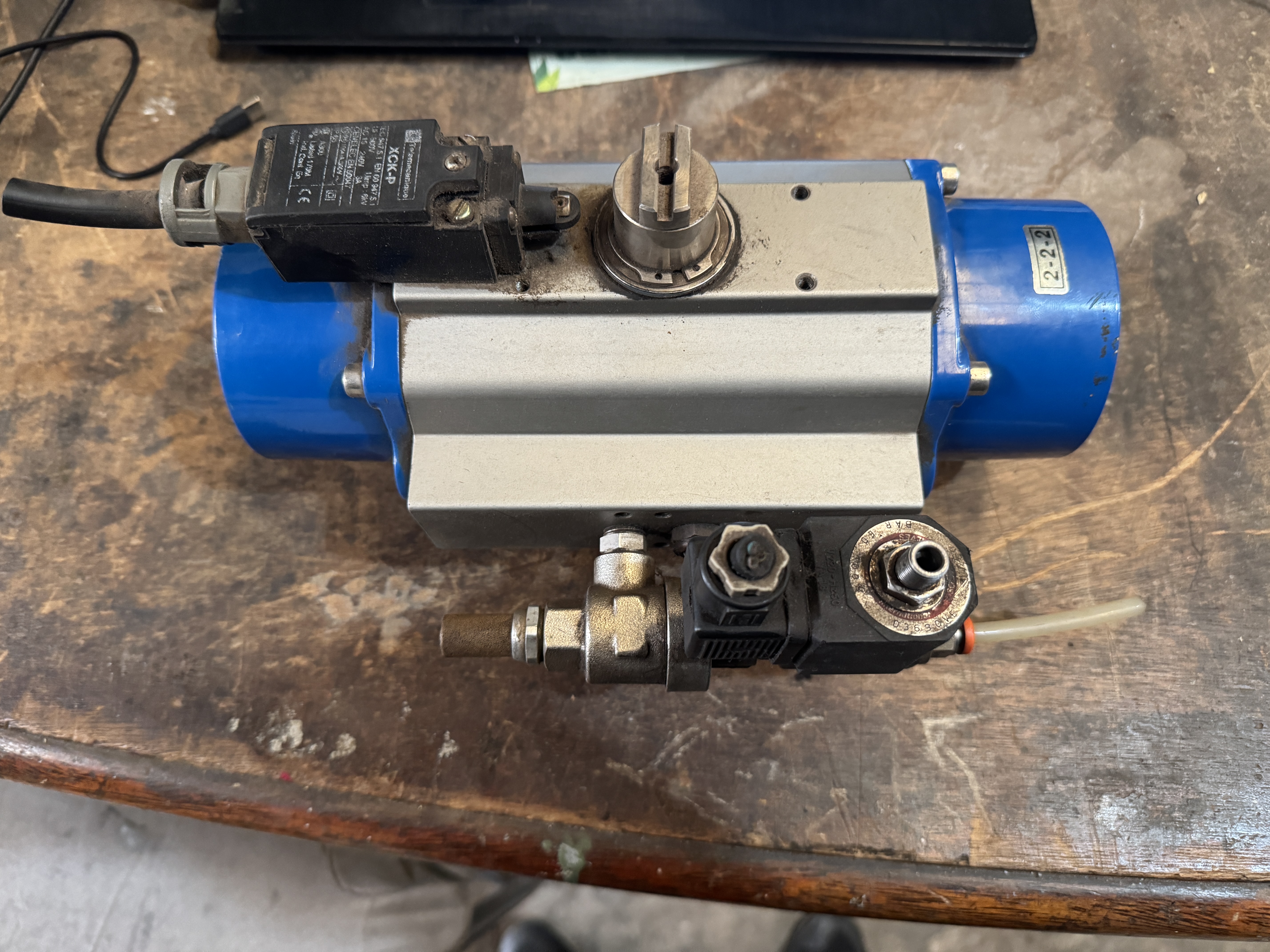 Actuador neumático ASR 130 psi 150 
