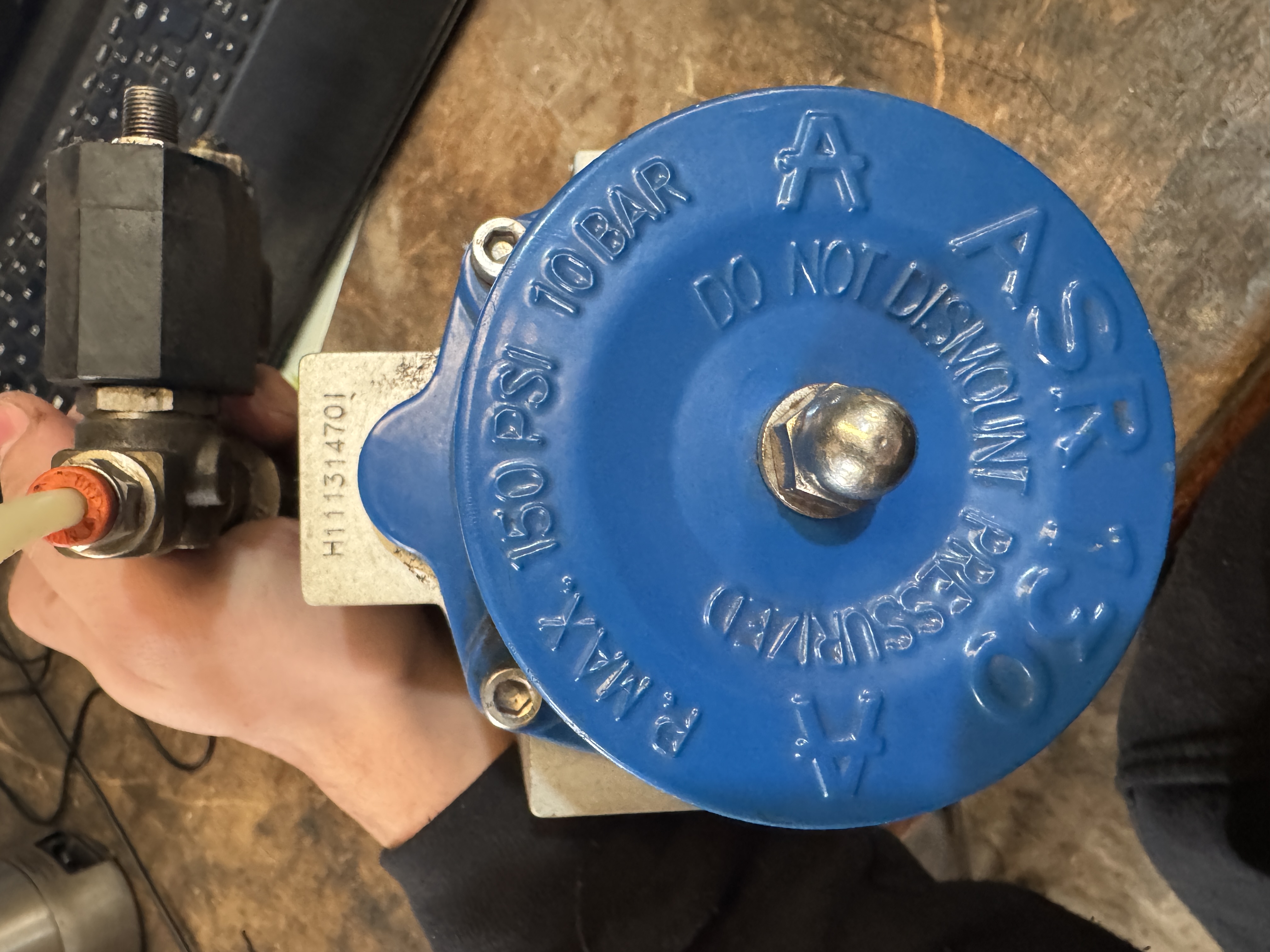 Actuador neumático ASR 130 psi 150 