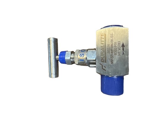 Válvula aguja acero Inox 6000psi 1/2”