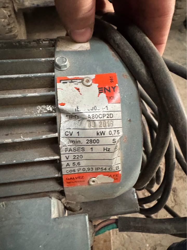 Soplador industrial Atenas con tablero 1hp