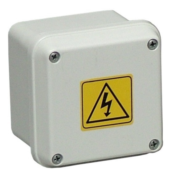Caja De Paso Estanca Ip65 Con Protección Uv Roker Pr999/110 Color Blanco