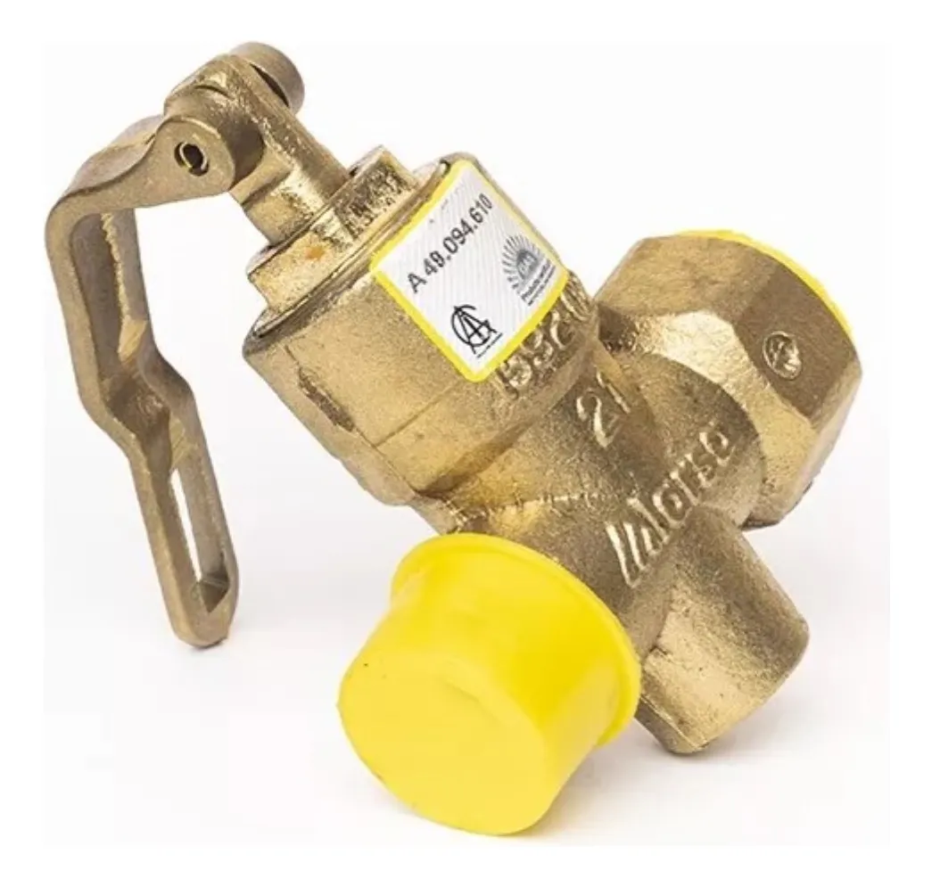 Llave De Paso Para Gas Candado Alarsa M-h 10