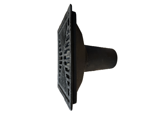 Embudo Rejilla de drenaje de hierro fundido 30x30