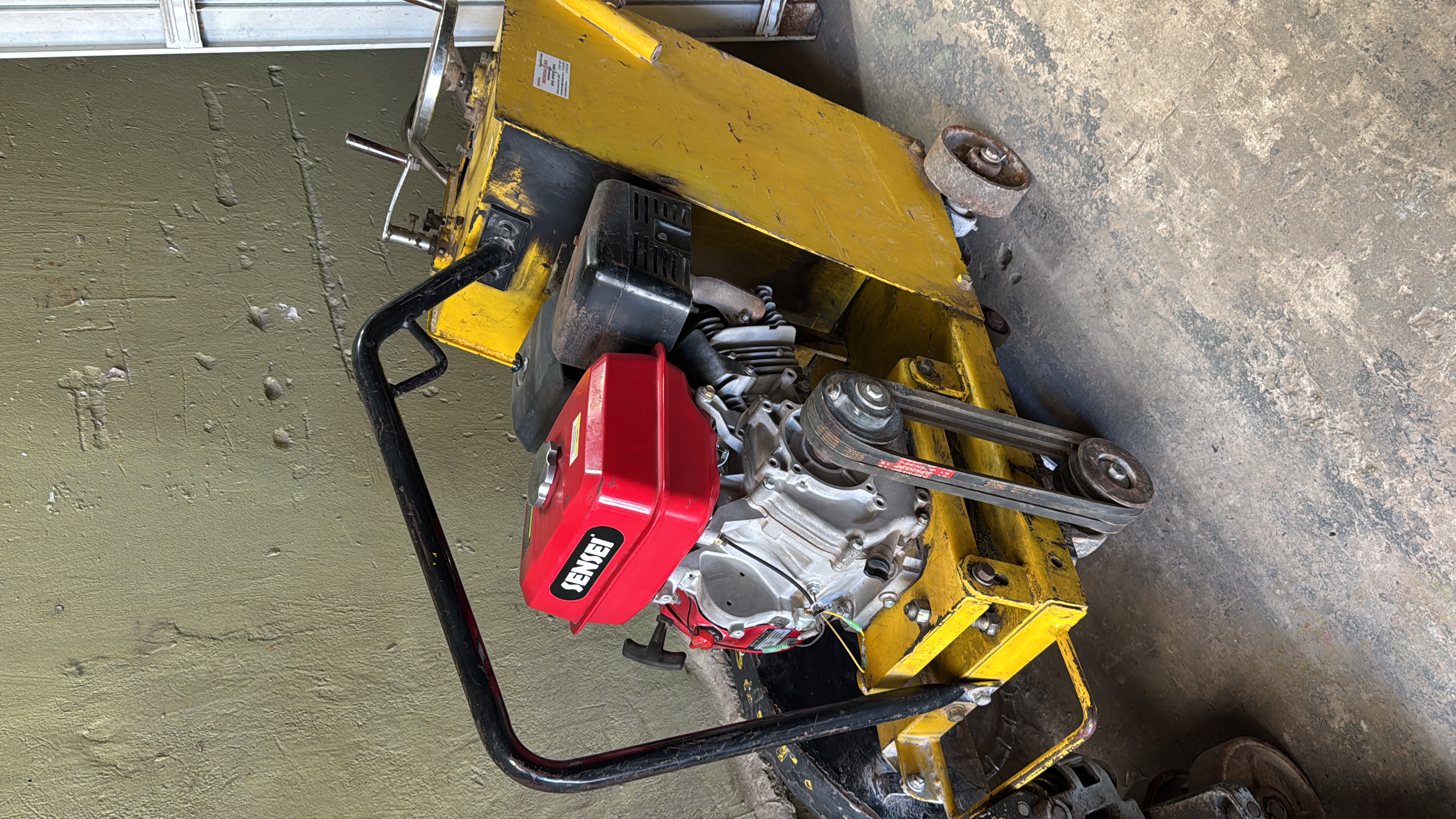 Aserradora de pavimento sensei 160