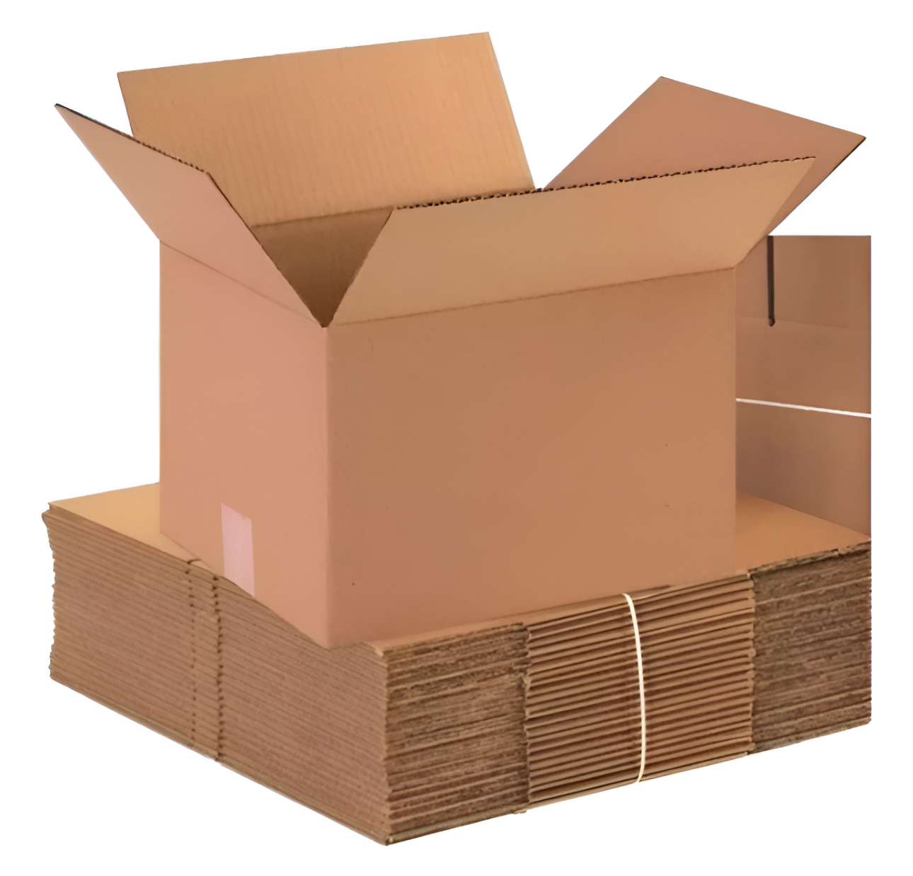 Lote de aproximadamente 6100 cajas de cartón de varias medidas 