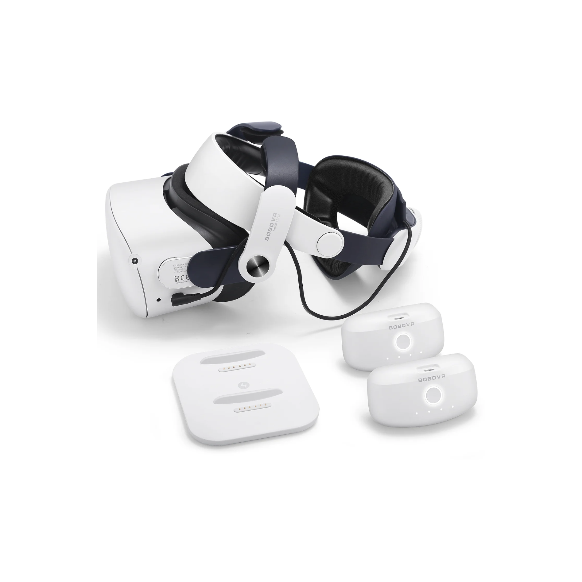BOBO VR - M2 PLUS Sujetador para la cabeza compatible con Meta Quest 2