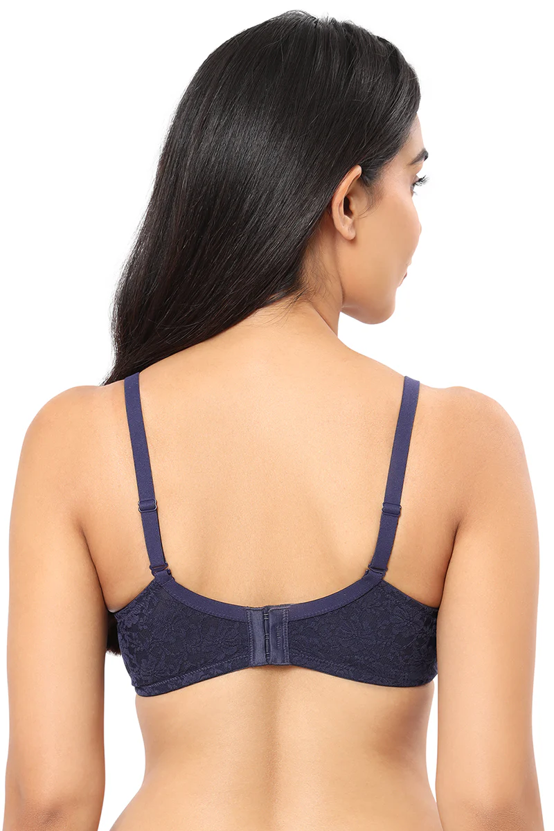 Amante. Floral Romance Padded Non-wired Lace Bra